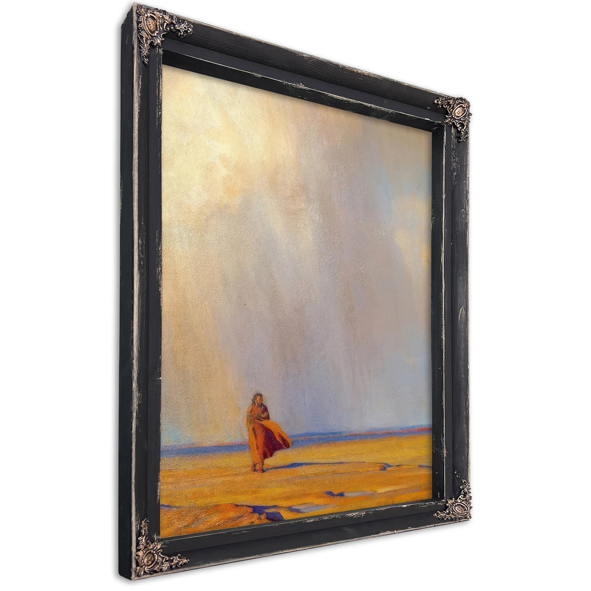 Desert Shower By Maynard Dixon Fine Art Print