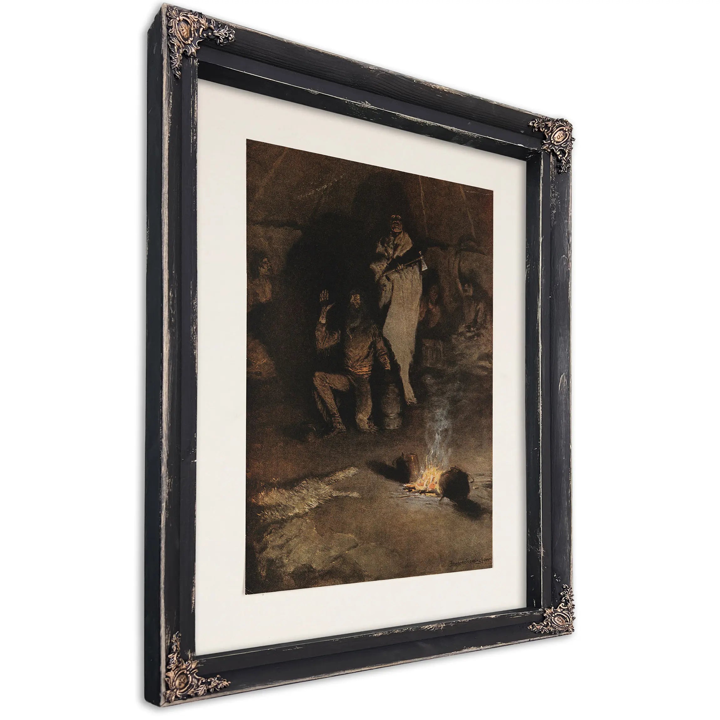 The Guard Of The Whisky Trader by Frederic Remington