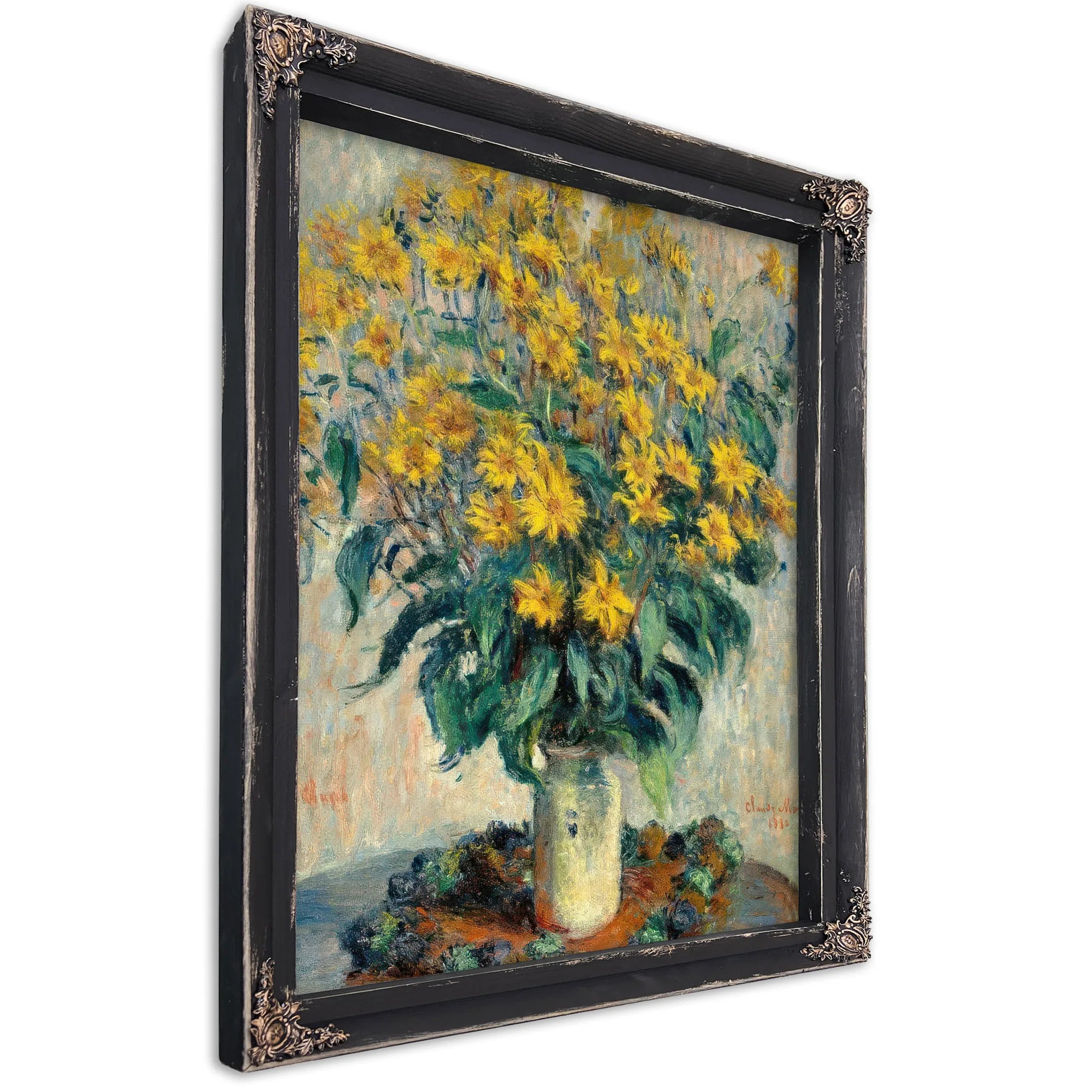 Jerusalem Artichoke By Claude Monet Fine Art Print