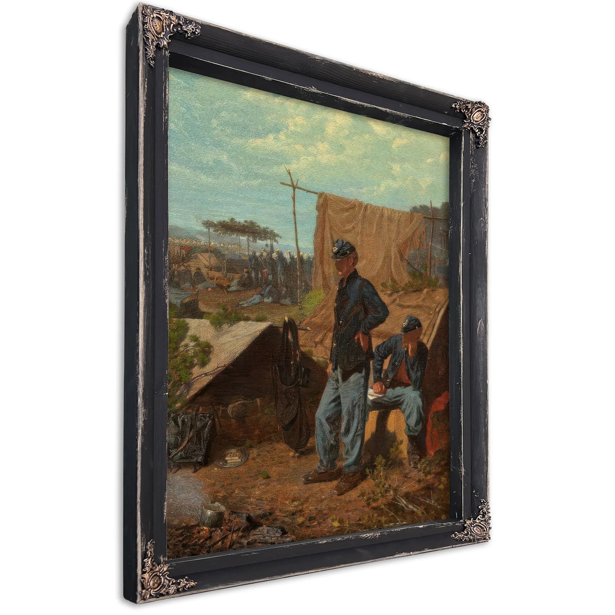 Home Sweet Home 1863 By Winslow Homer Fine Art Print