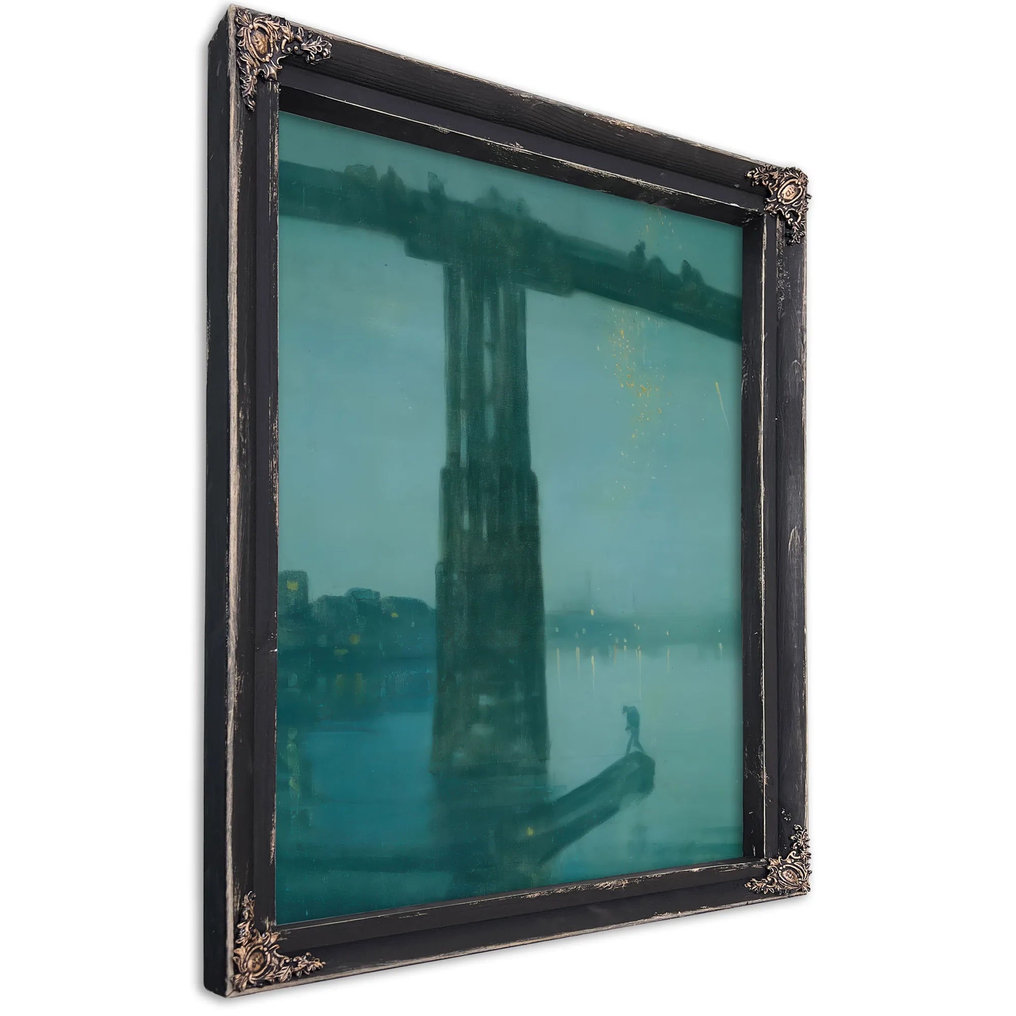 Nocturne In Blue And Gold Old Battersea Bridge By James McNeill Whistler Fine Art Print