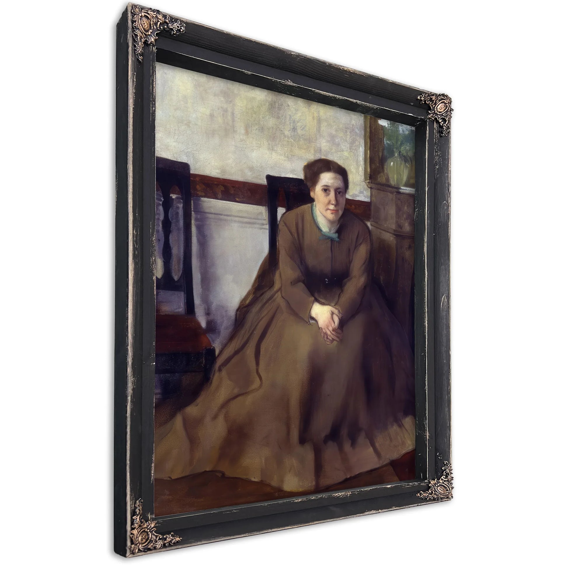 Victoria Dubourg By Edgar Degas Fine Art Print