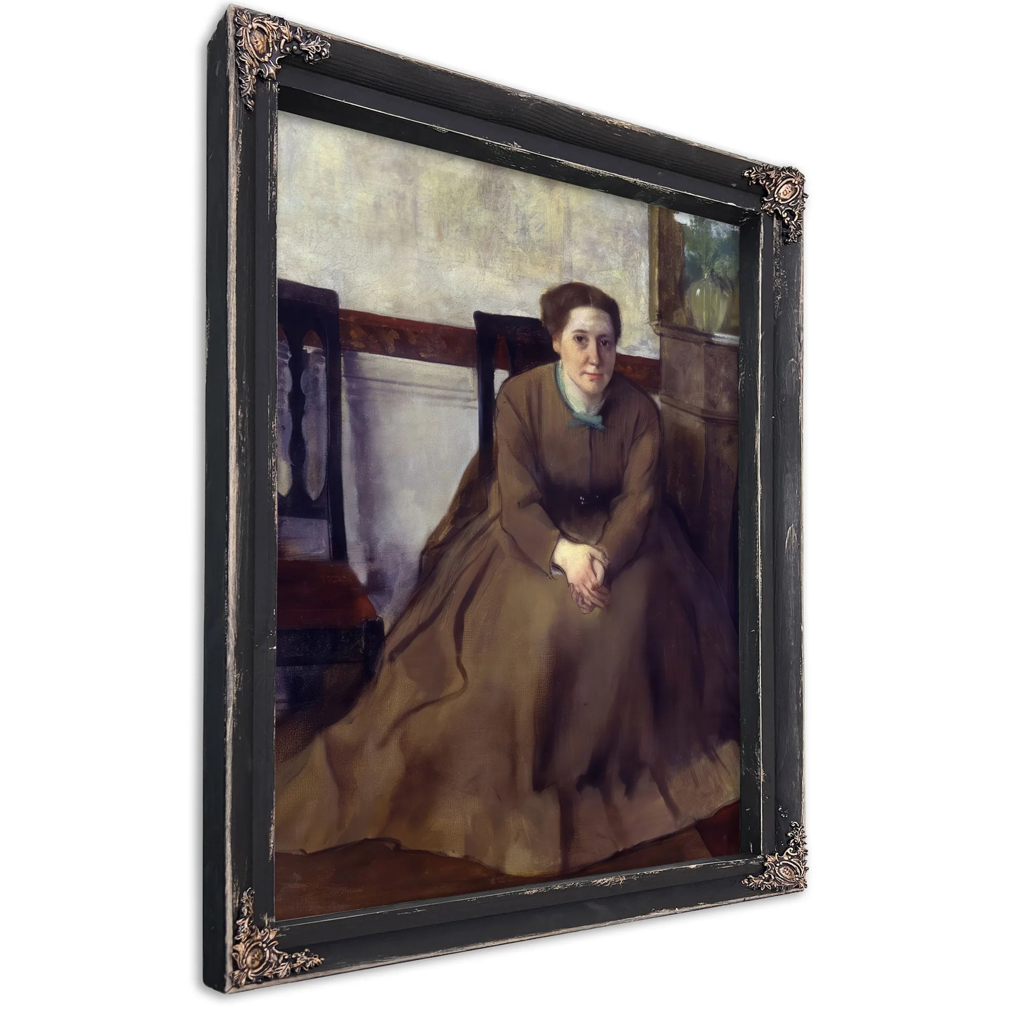Victoria Dubourg By Edgar Degas Fine Art Print