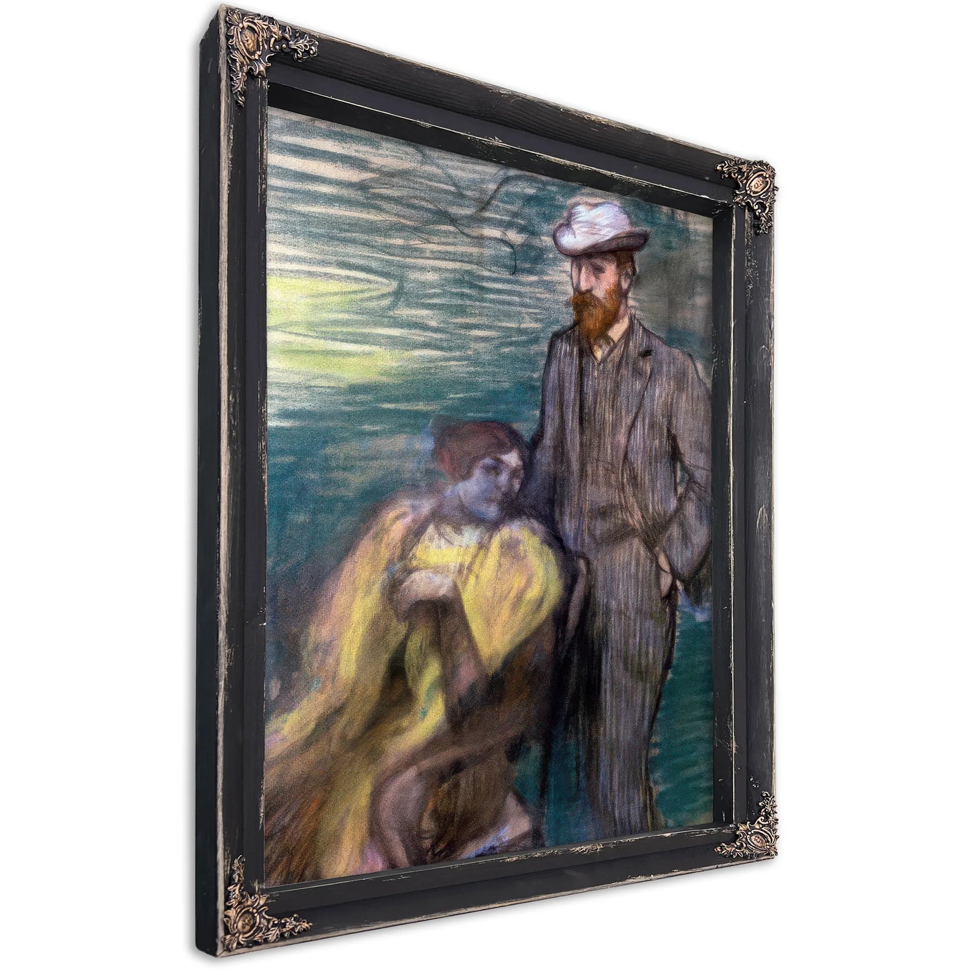 Monsieur And Madame Rouart By Edgar Degas Fine Art Print
