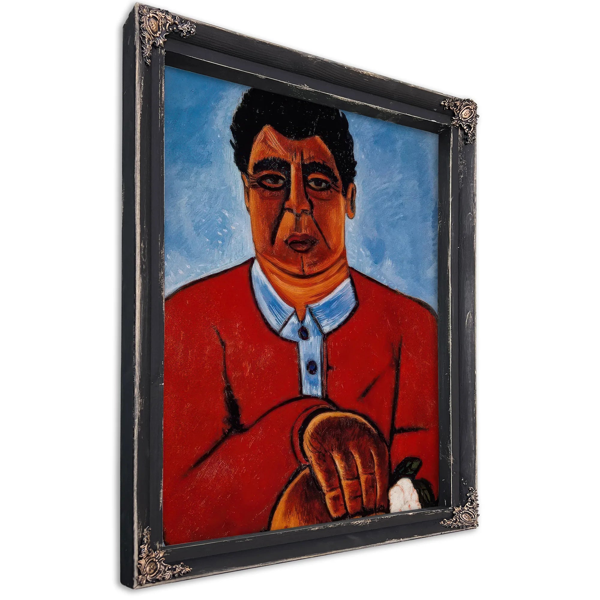 Cleophas Master Of The Gilda Grey By Marsden Hartley Fine Art Print
