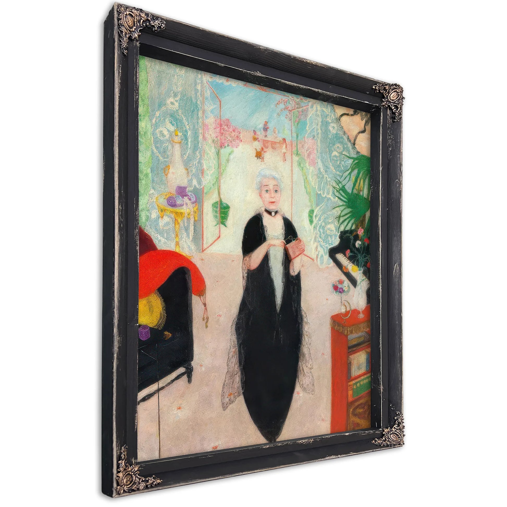 Portrait Of My Mother By Florine Stettheimer Fine Art Print