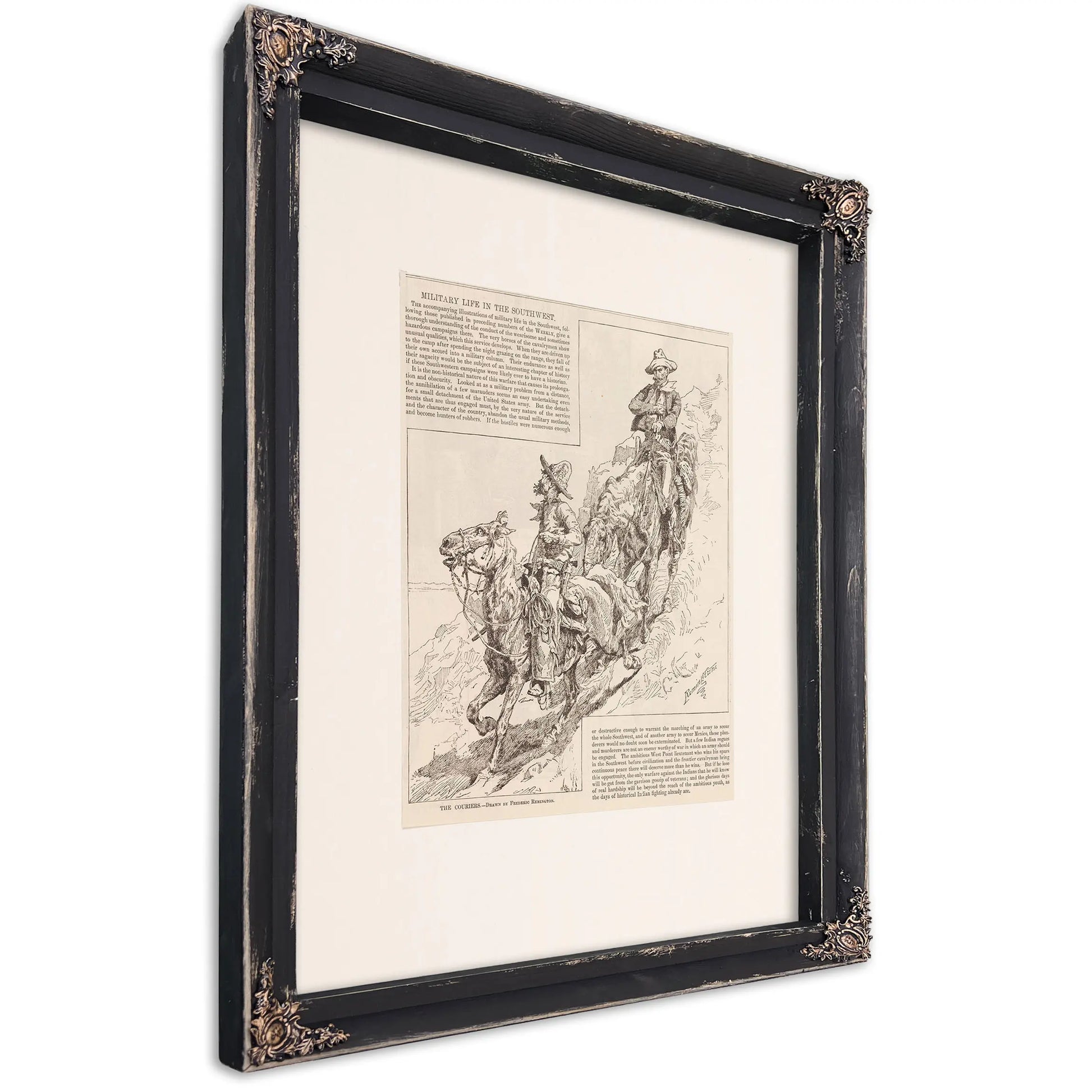 The Couriers  by Frederic Remington