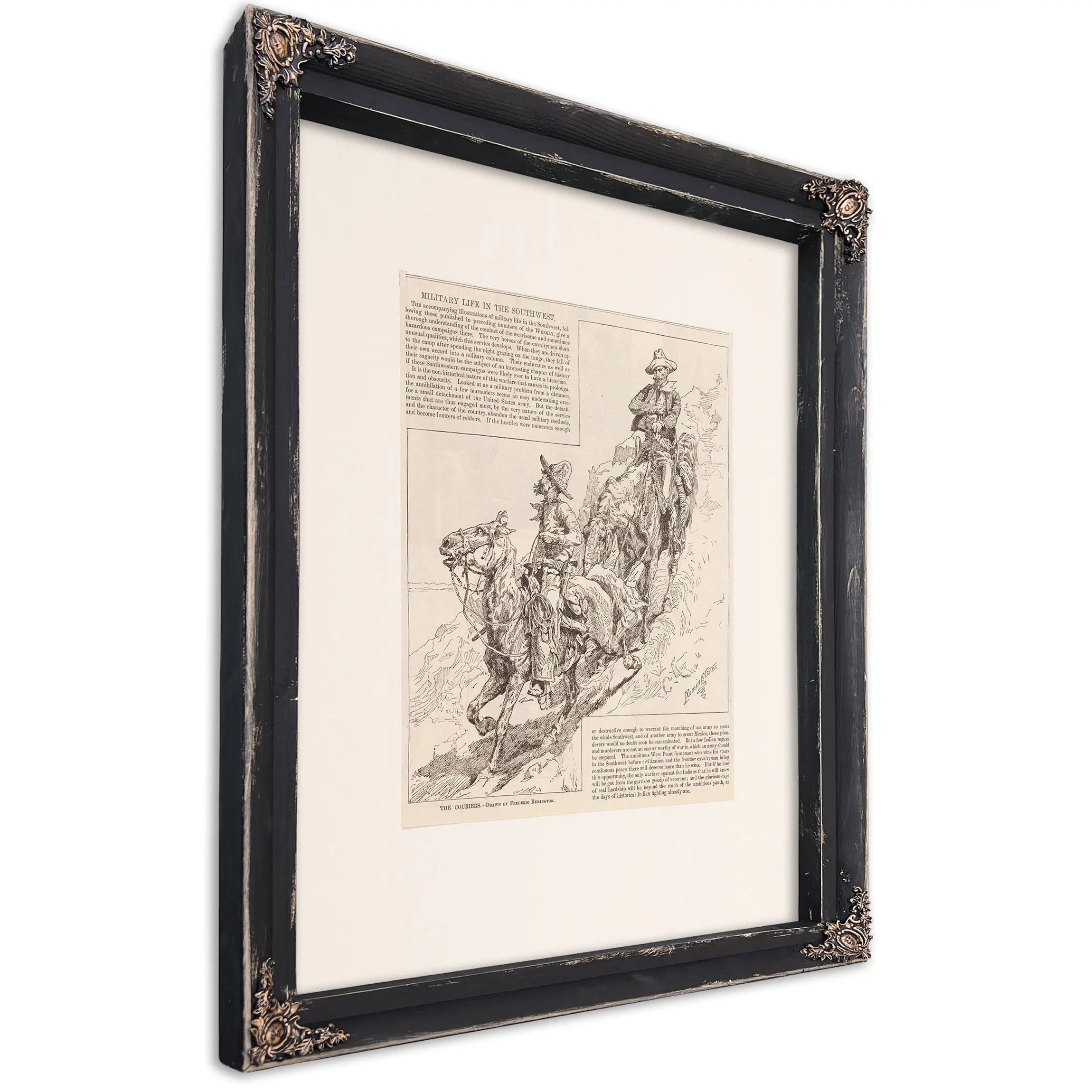 The Couriers  by Frederic Remington