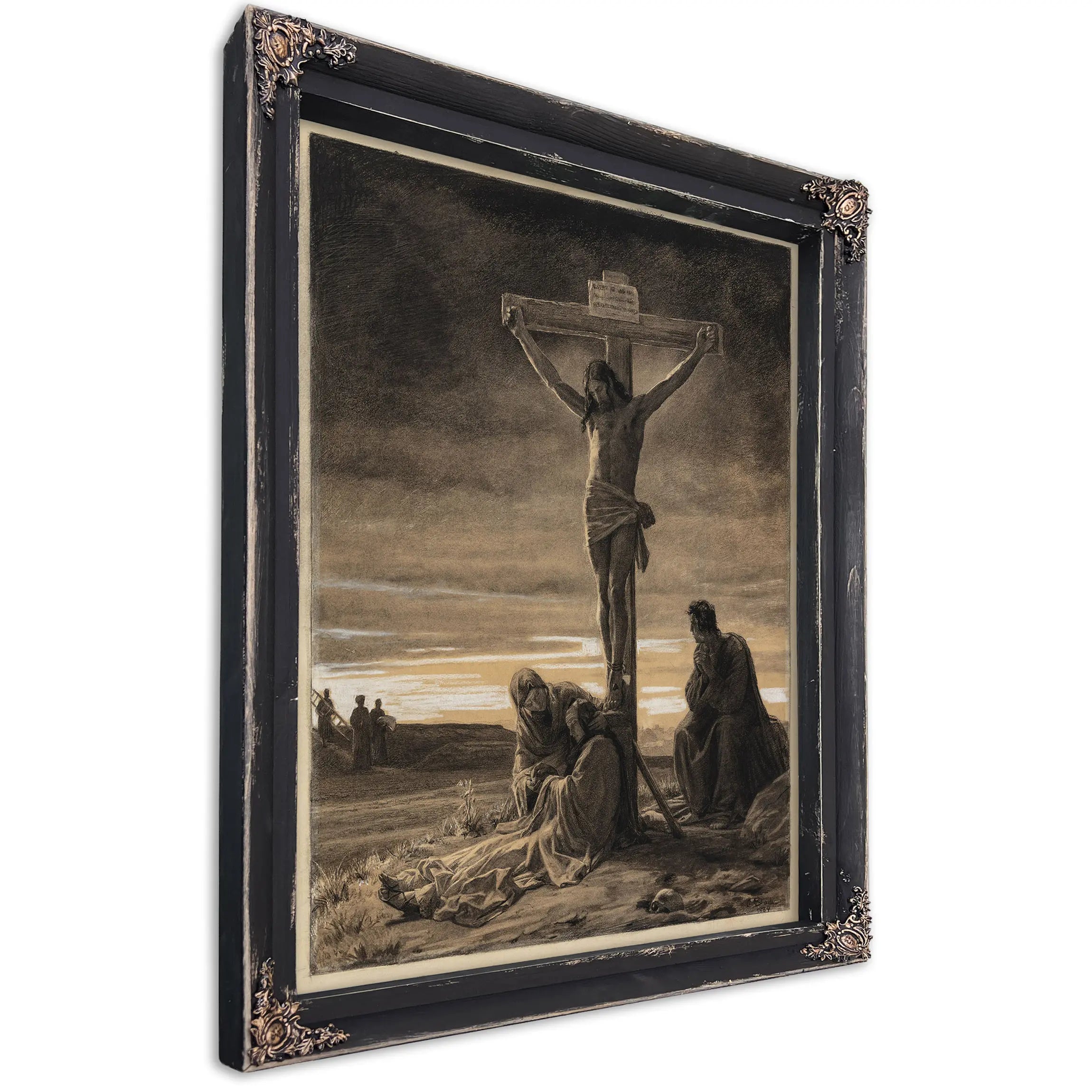 Christ On The Cross 34 by Carl Bloch