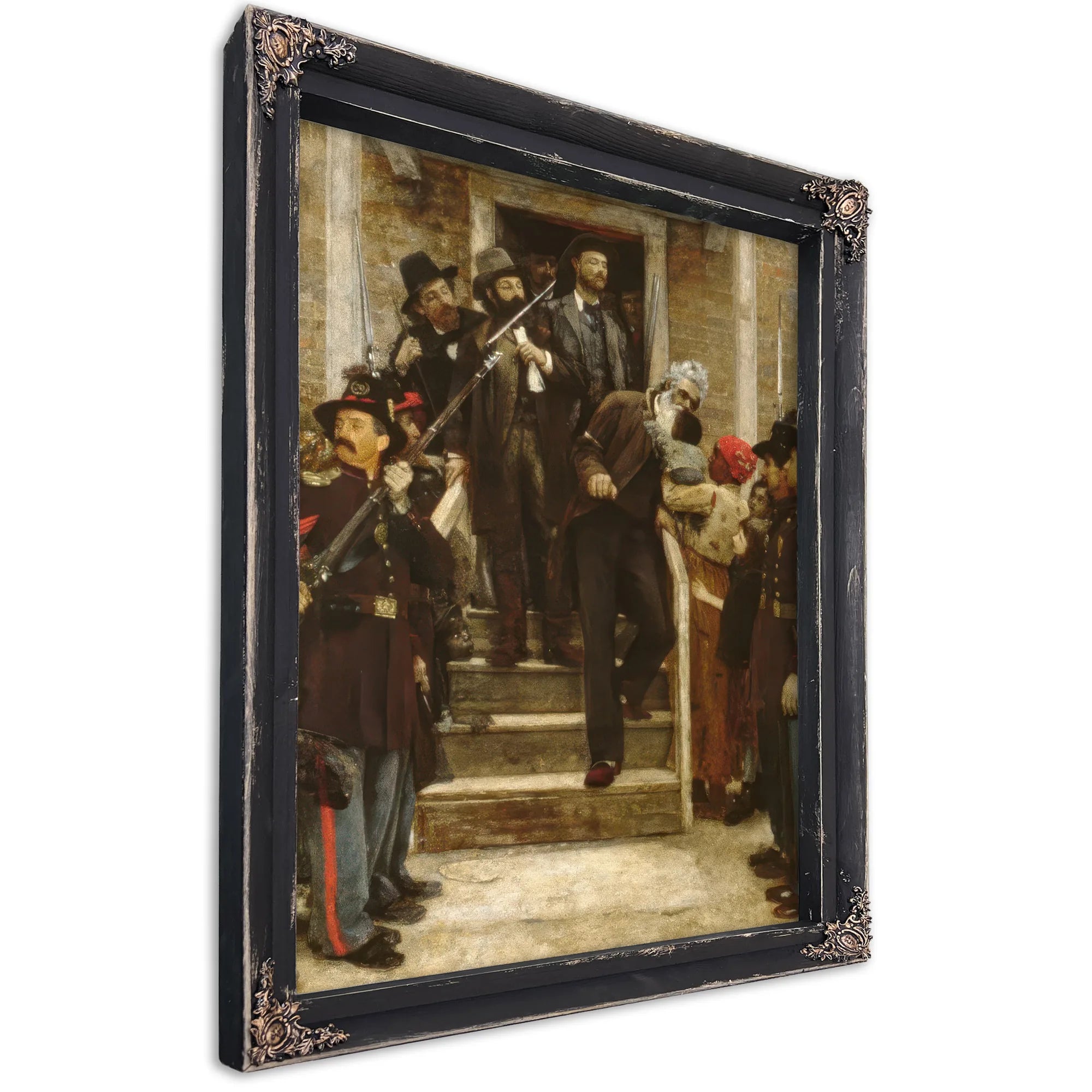 The Last Moments Of John Brown By Thomas Hovenden Fine Art Print