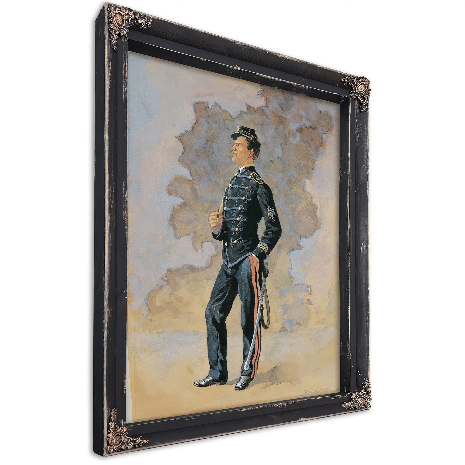 Lieutenant Engineer Battalion by Frederic Remington