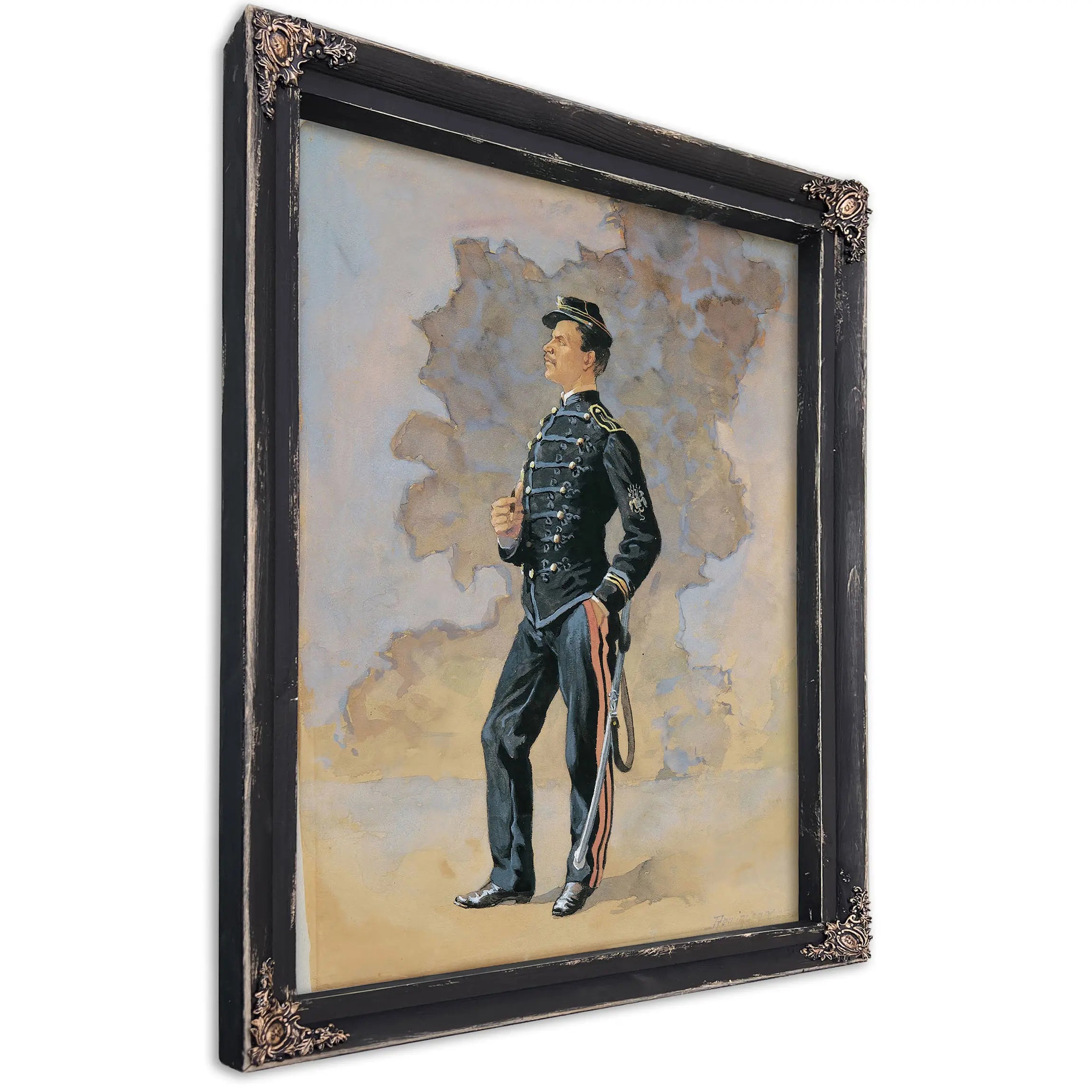 Lieutenant Engineer Battalion by Frederic Remington