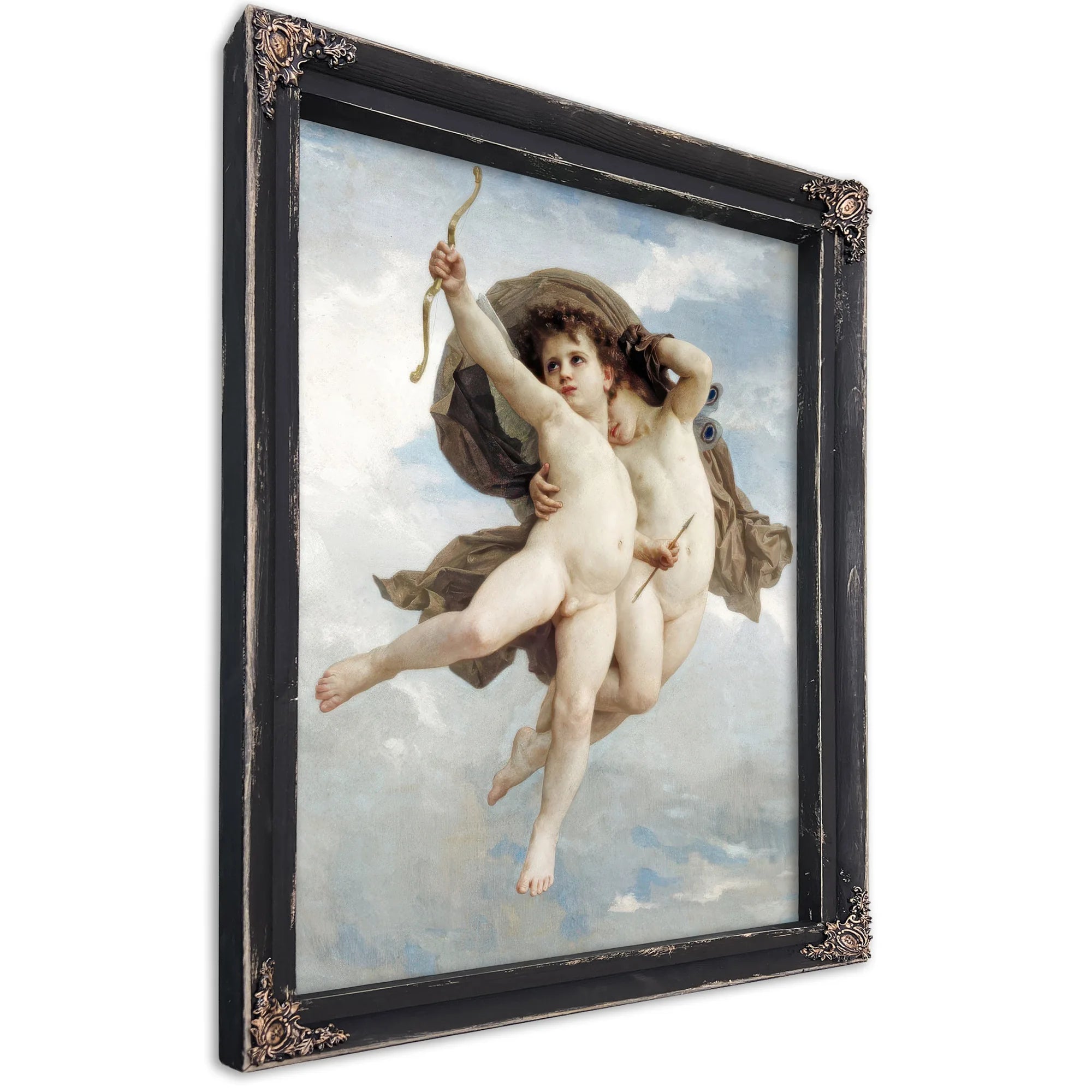L'amour Vainqueur By William Adolphe Bouguereau Fine Art Print