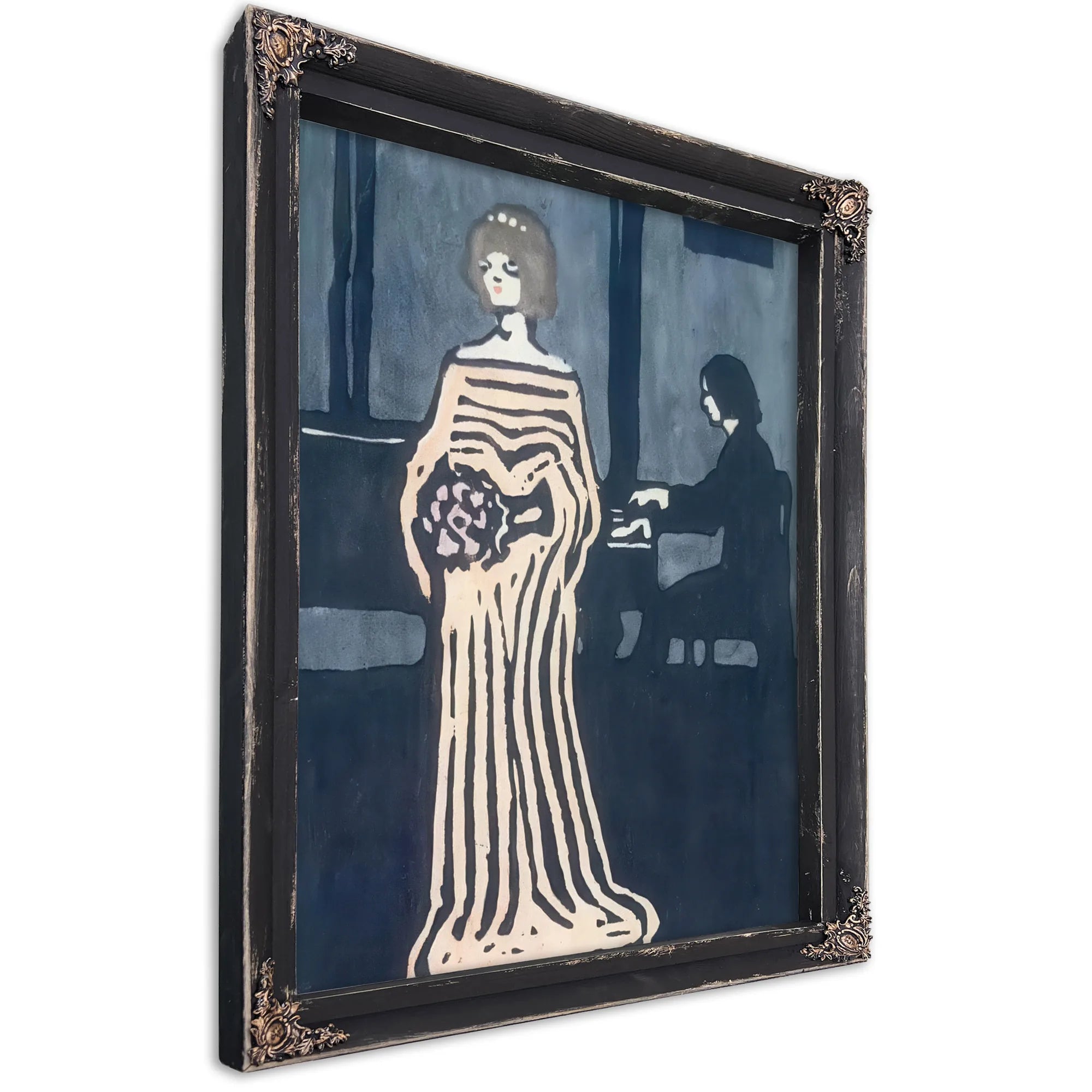 The Singer 1903 By Wassily Kandinsky Fine Art Print