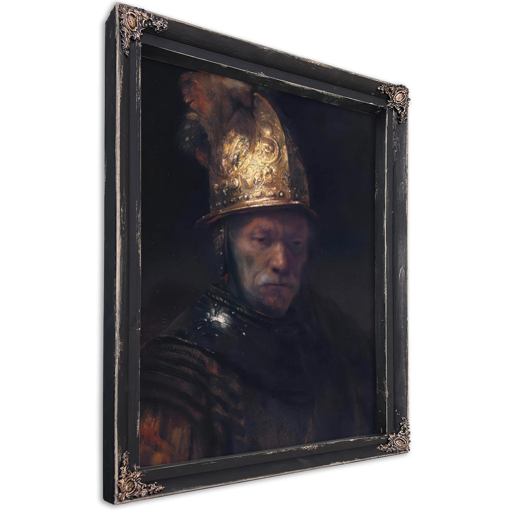 The Man With The Golden Helmet 1650 By Rembrandt Fine Art Print