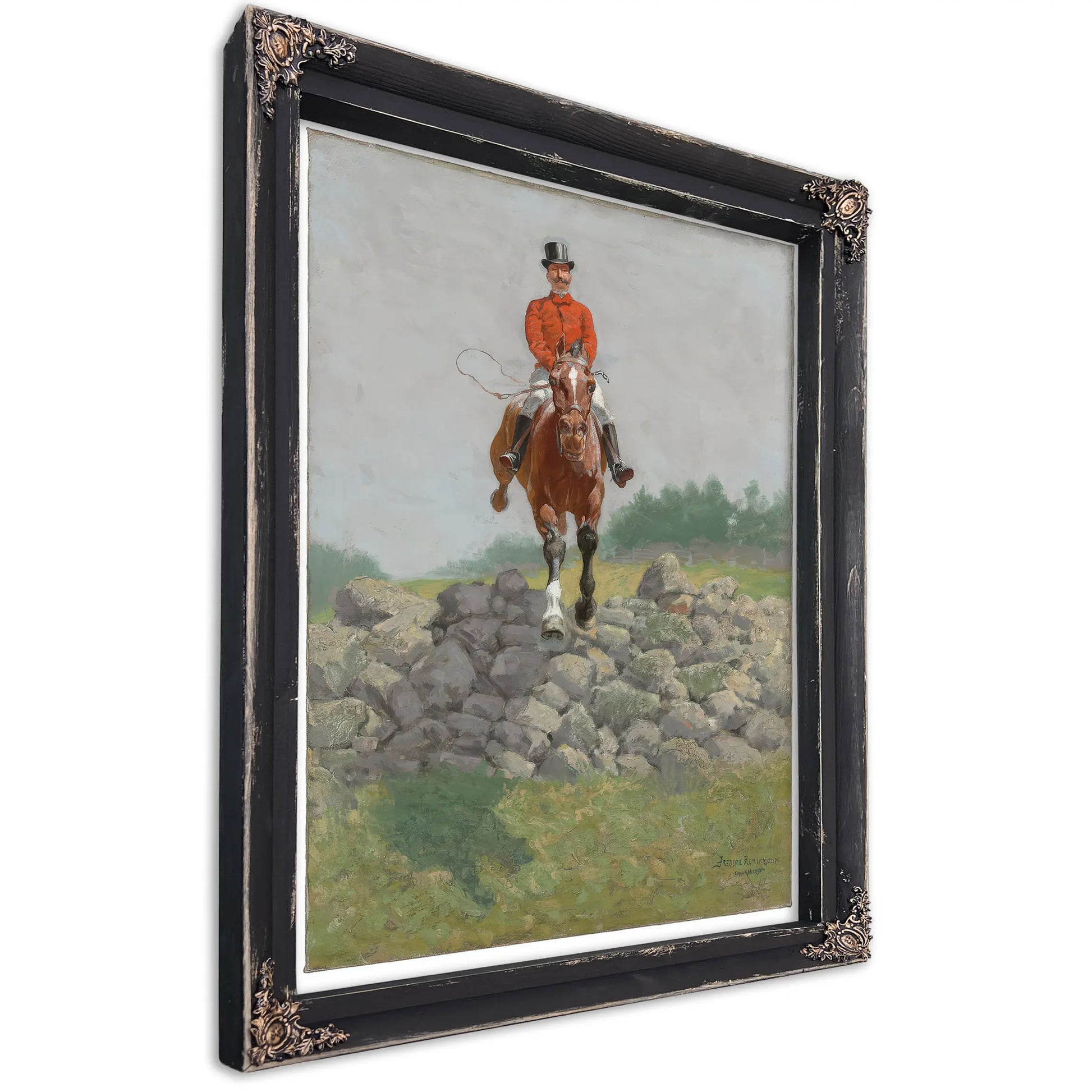 A Hunting Man by Frederic Remington