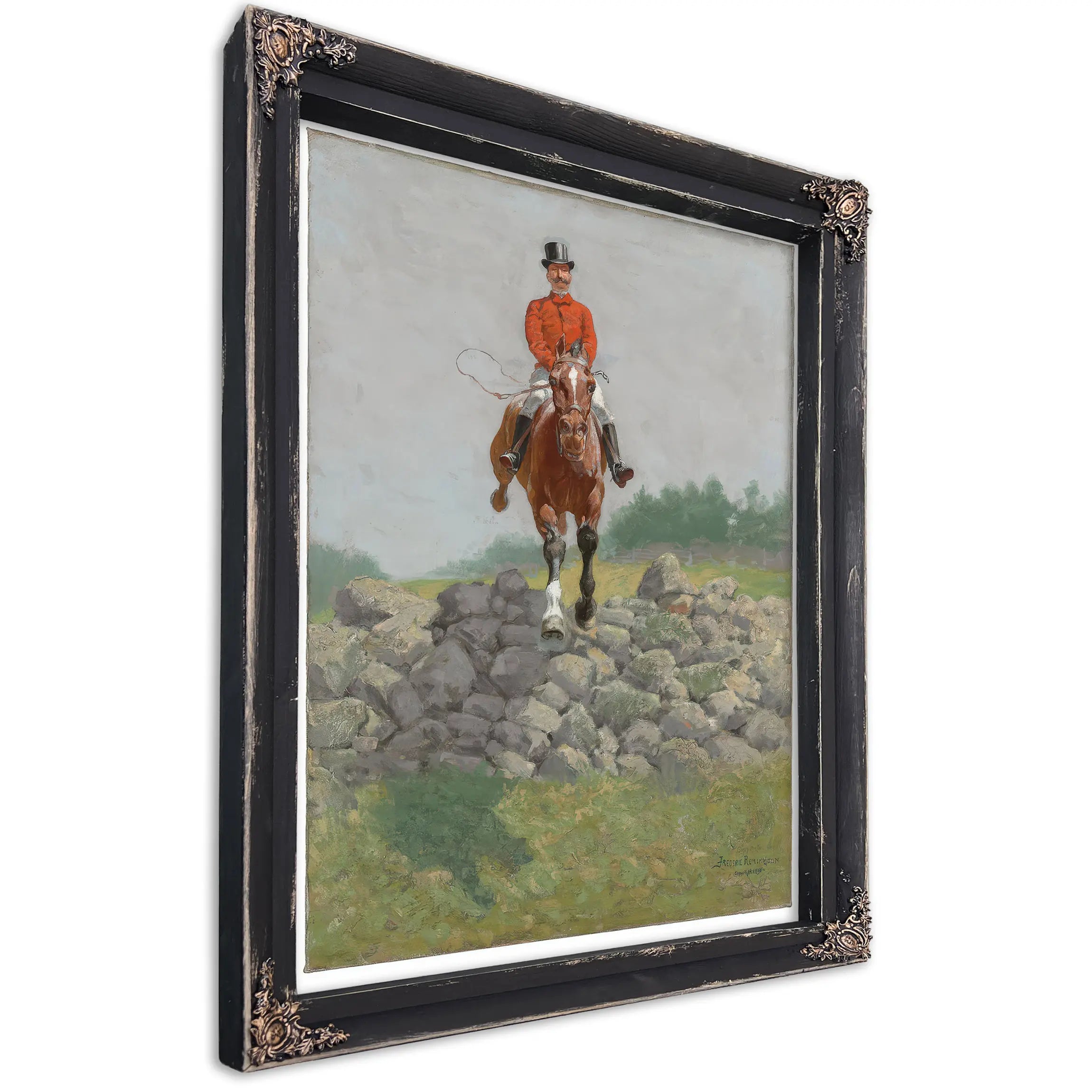 A Hunting Man by Frederic Remington