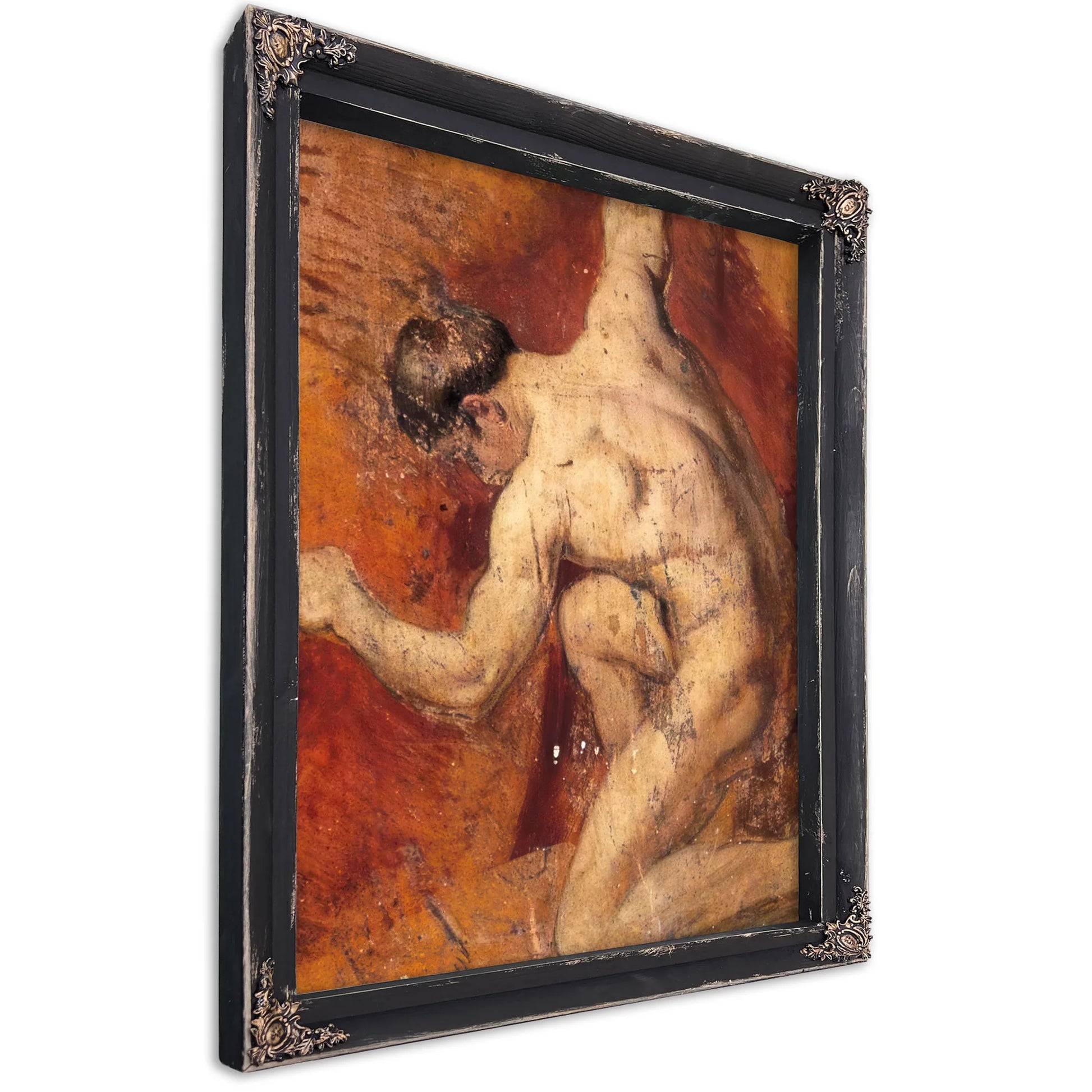 Male Nude 33 By William Etty Fine Art Print