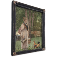 The Milk Maid By Winslow Homer