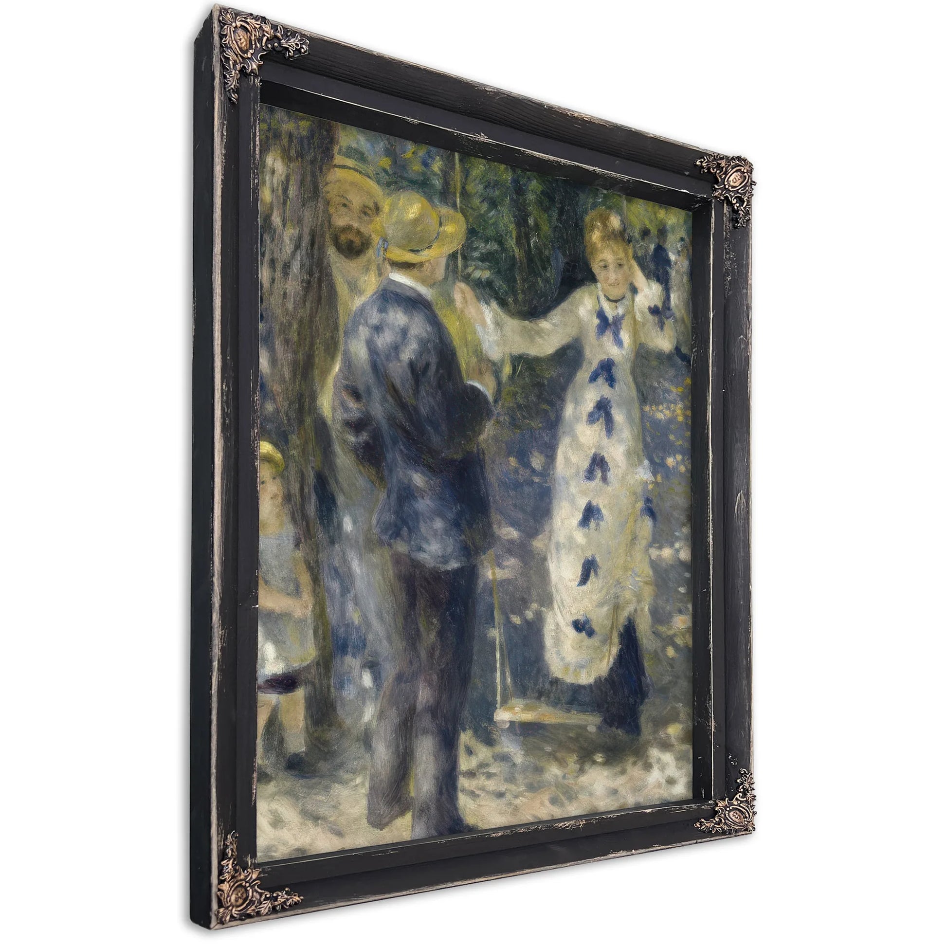 The Swing By Pierre Auguste Renoir Fine Art Print