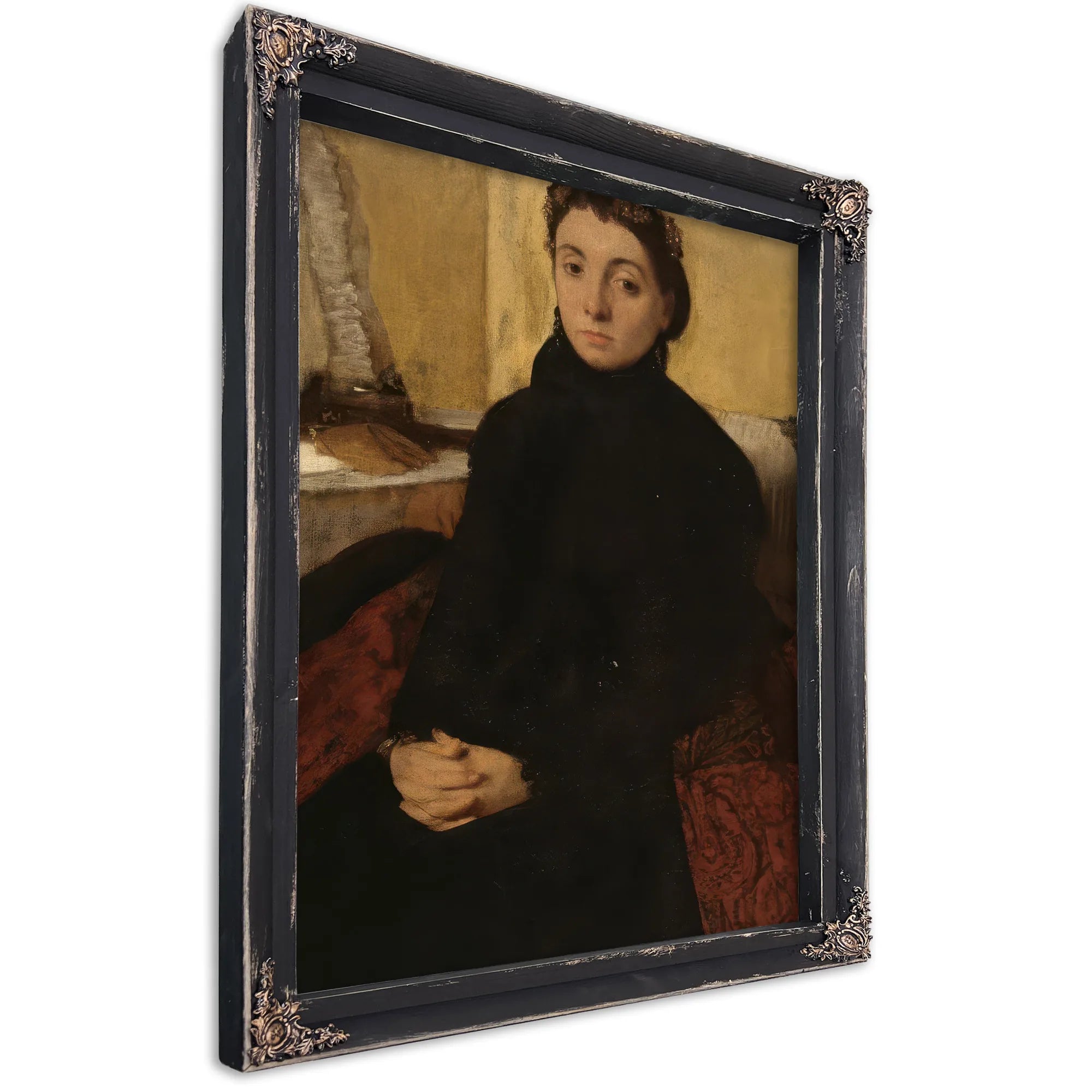 Madame Gaujelin By Edgar Degas Fine Art Print