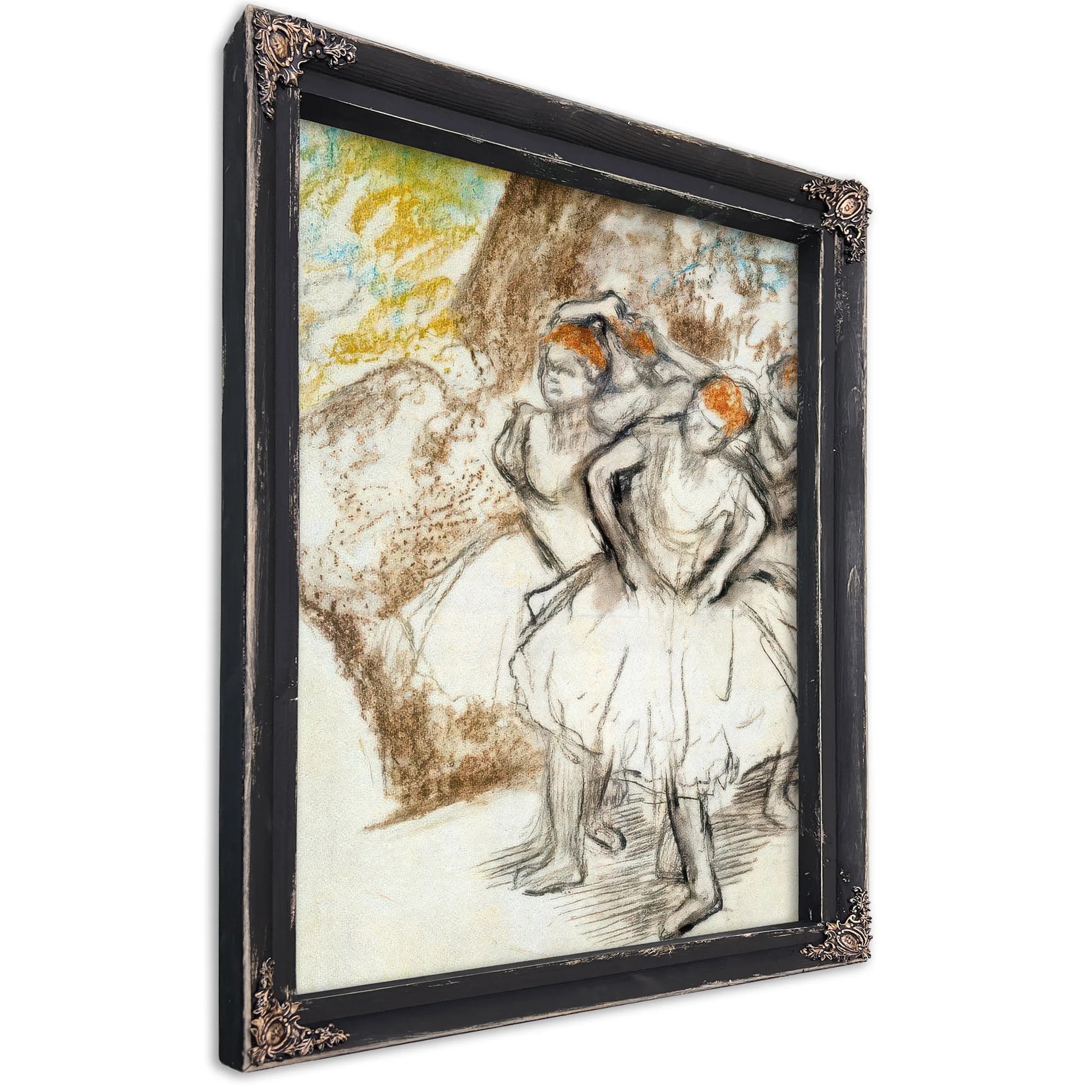 Study For Dancers In Pink By Edgar Degas Fine Art Print