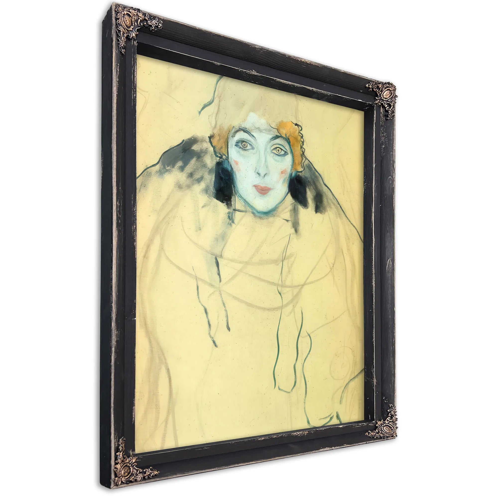Portrait Of A Woman, 1917 1918 By Gustav Klimt Fine Art Print