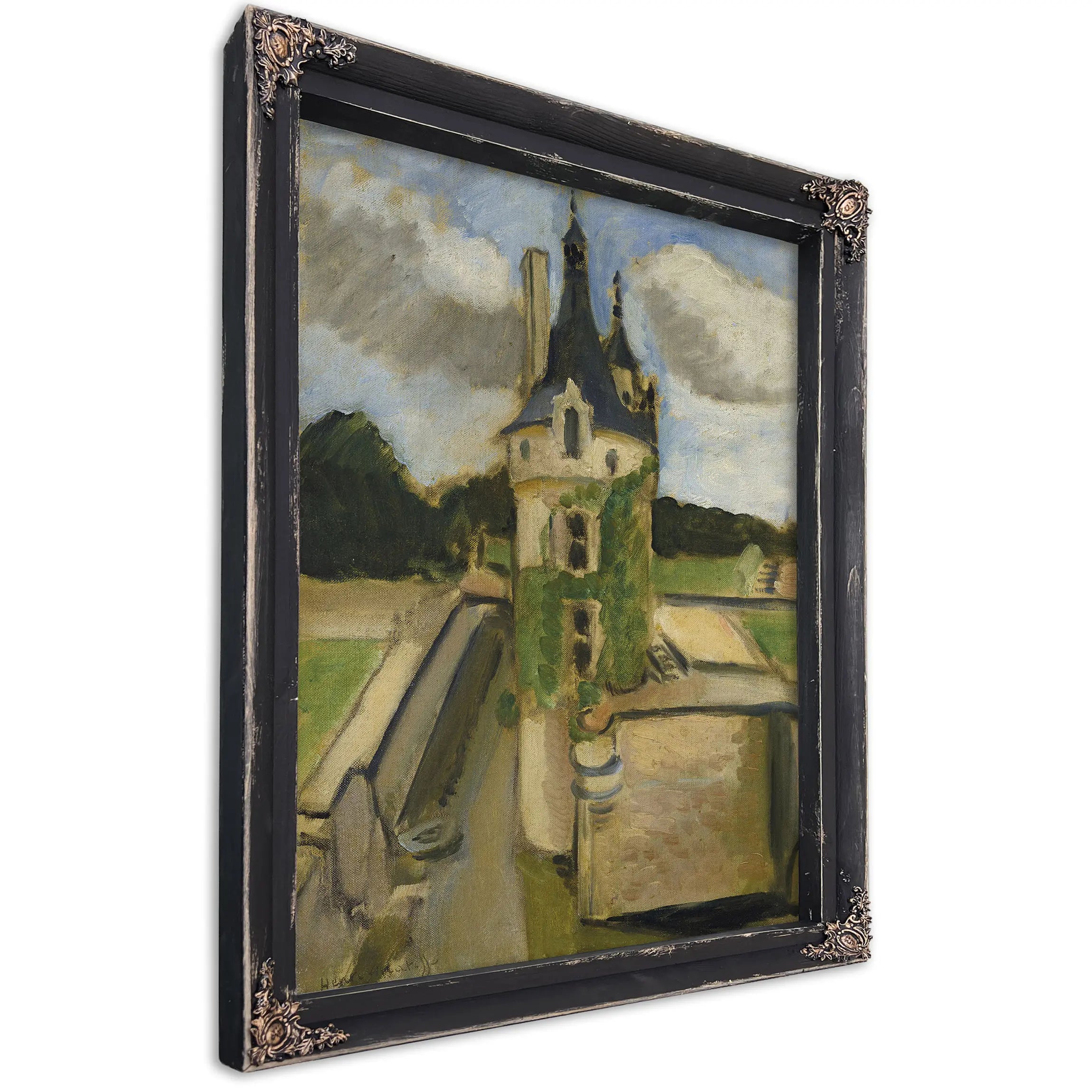 View Of Collioure With The Church by Henri Matisse
