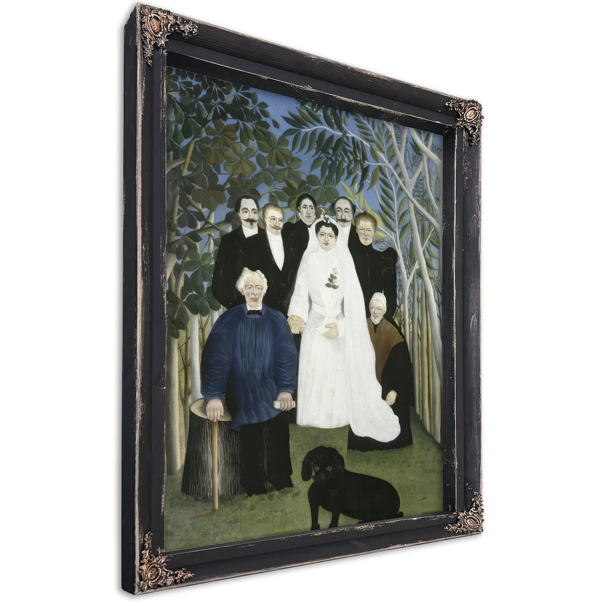 The Wedding Party By Henri Julien Felix Rousseau