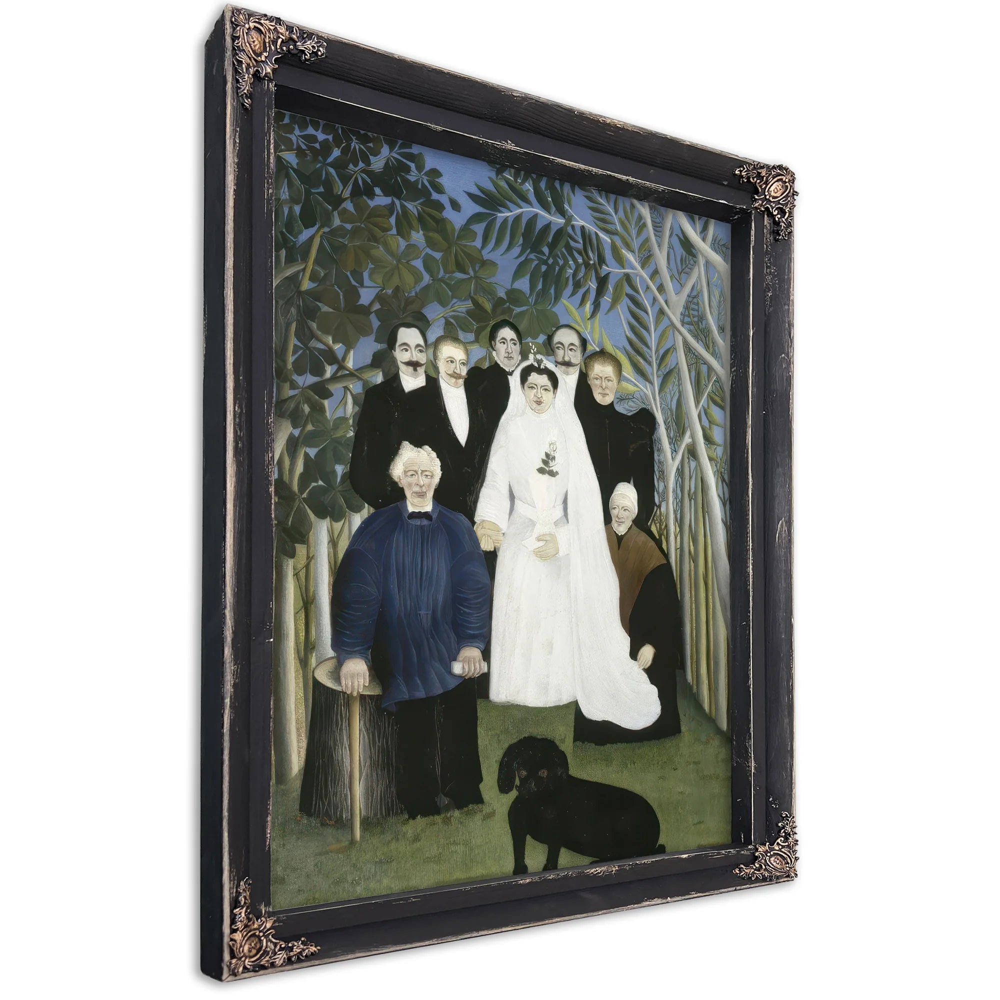 The Wedding Party By Henri Julien Felix Rousseau Fine Art Print