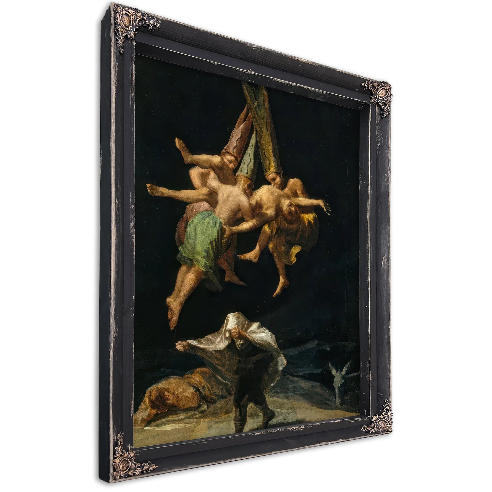 The Witches Flight By Francisco De Goya Fine Art Print