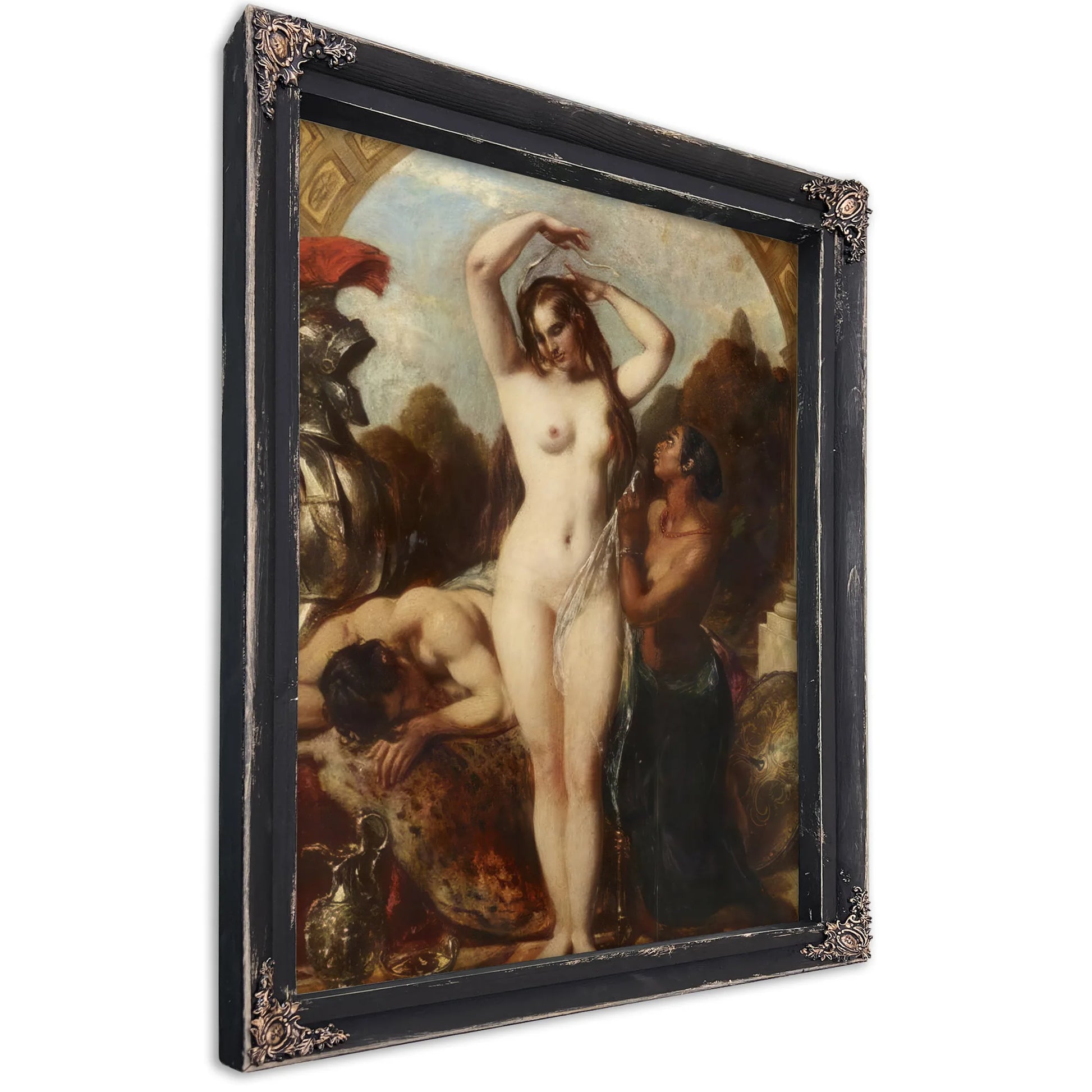 Mars, Venus And An Attendant By William Etty Fine Art Print