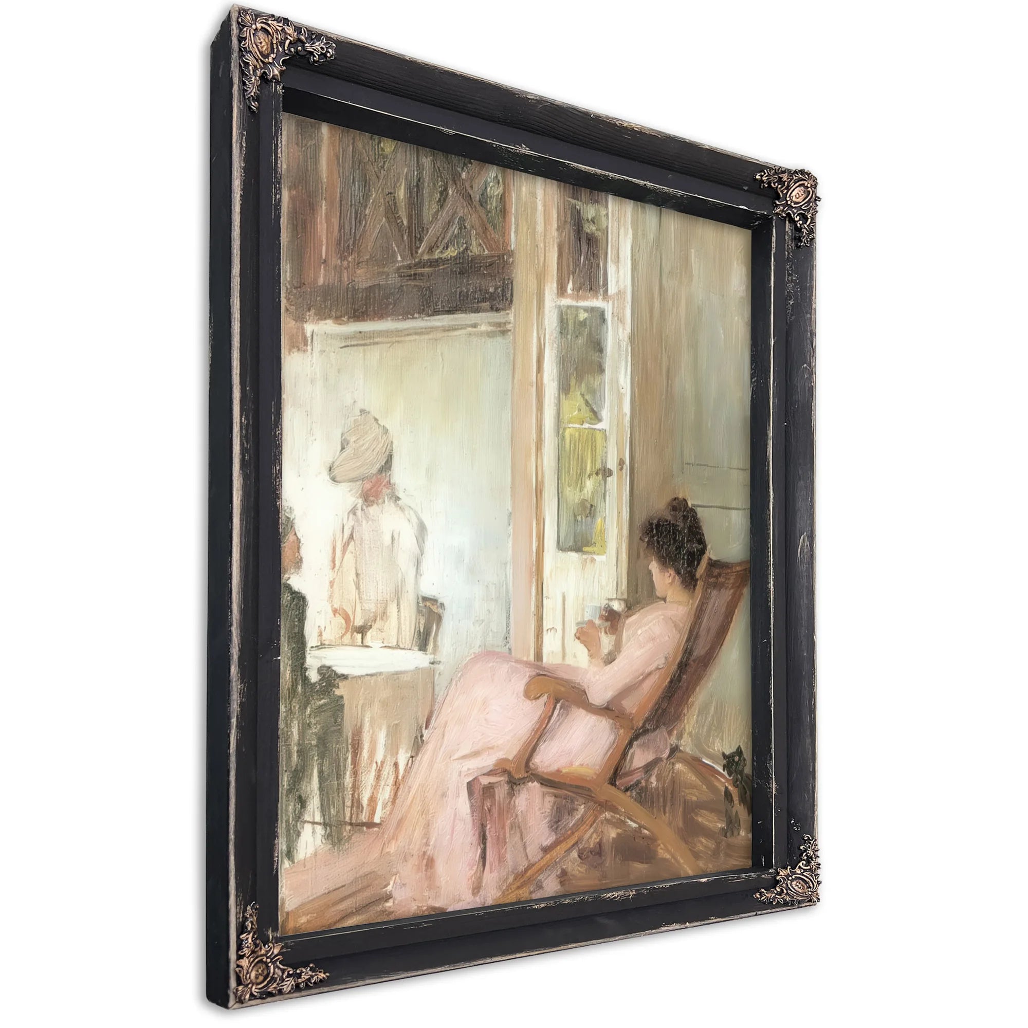 The Loggia By John Waterhouse Fine Art Print