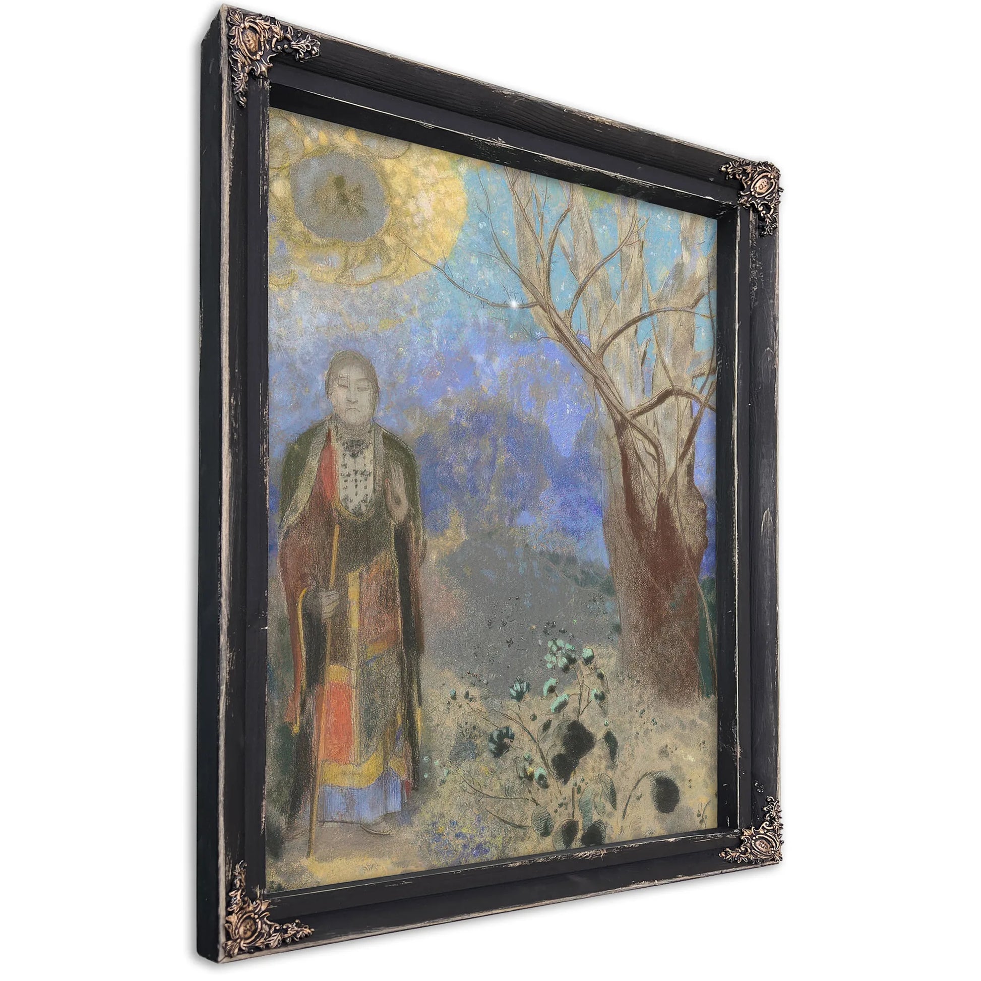 Buddha Pastel 90X73Cm Musee Dorsay By Odilon Redon Fine Art Print