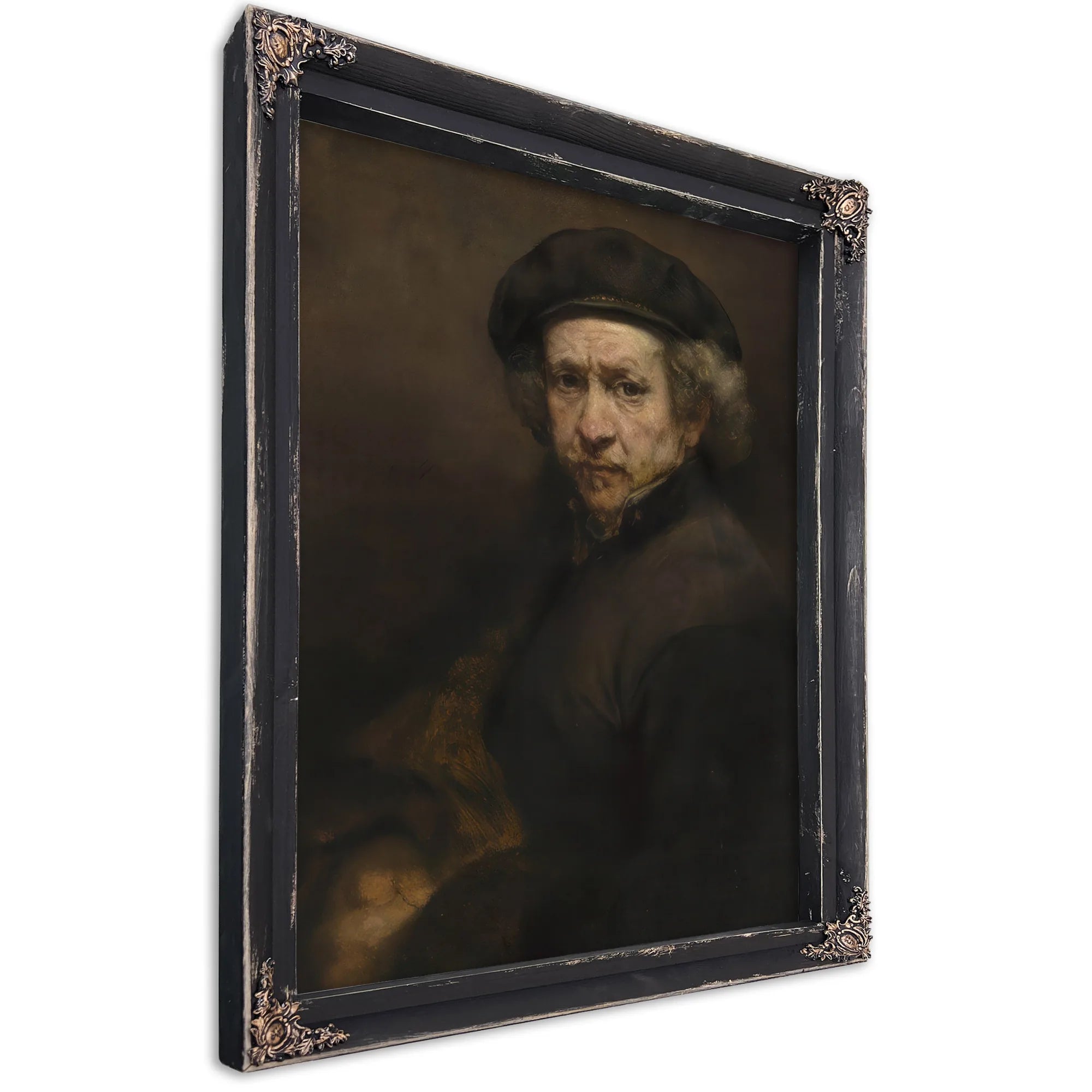 Self Portrait, 1661 By Rembrandt Fine Art Print