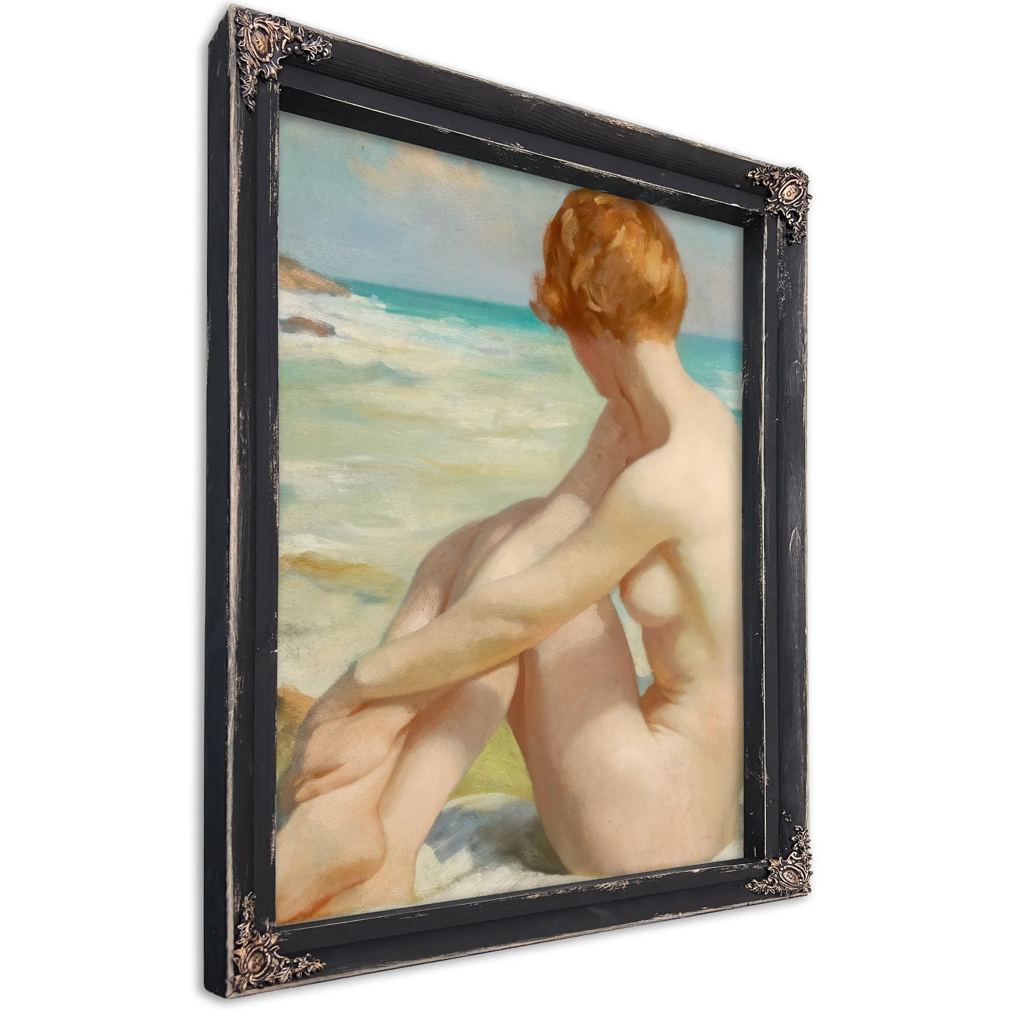 The Bather By Thomas Martine Ronaldson Fine Art Print