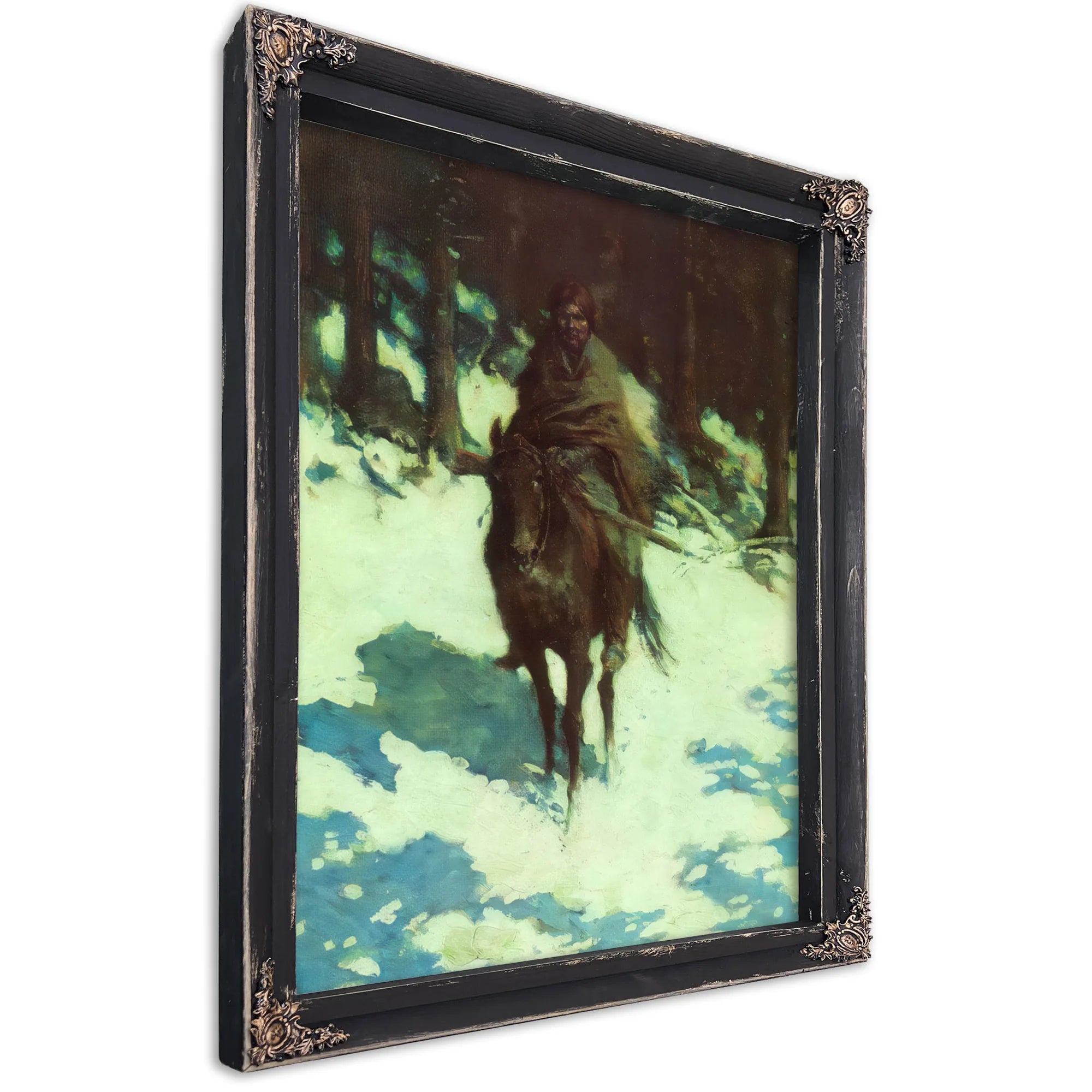 Rhe Sentinel By Frederic Remington Fine Art Print