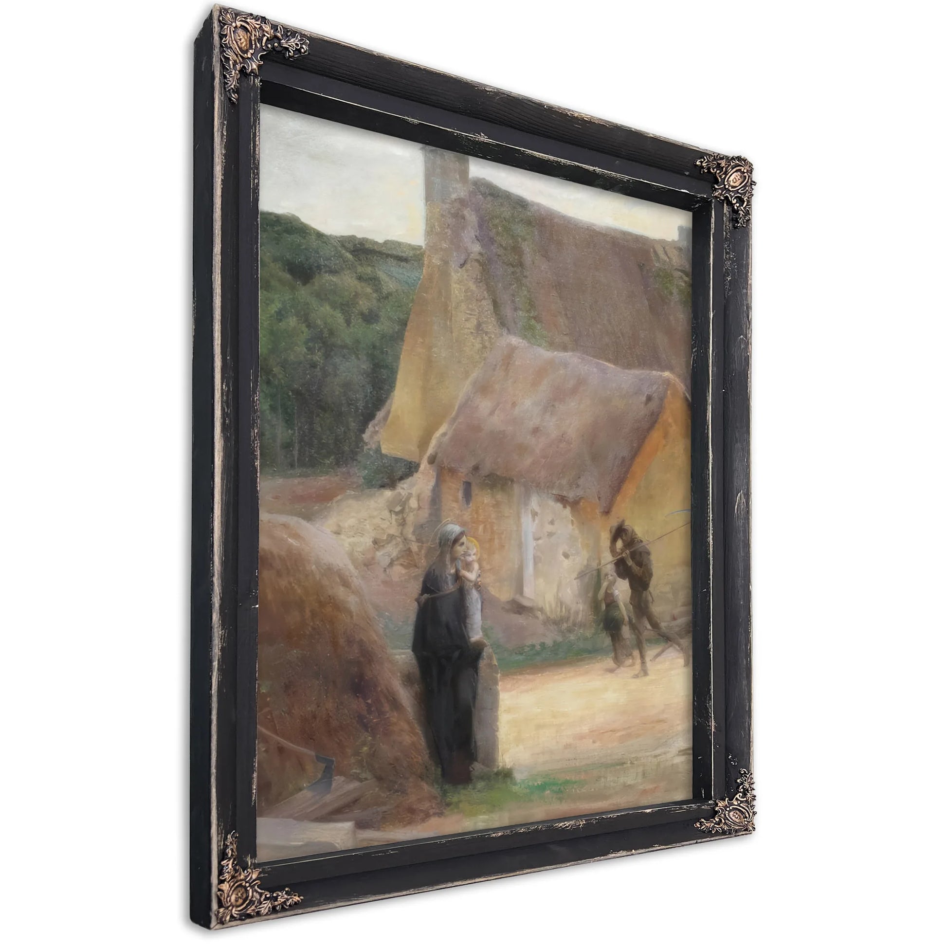 Hail Mary By Luc Olivier Merson Fine Art Print