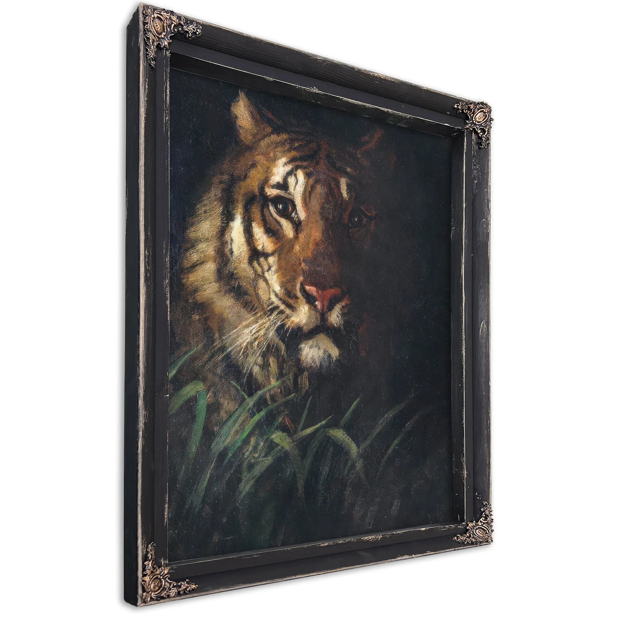 Tiger's Head By Abbott Handerson Thayer Fine Art Print