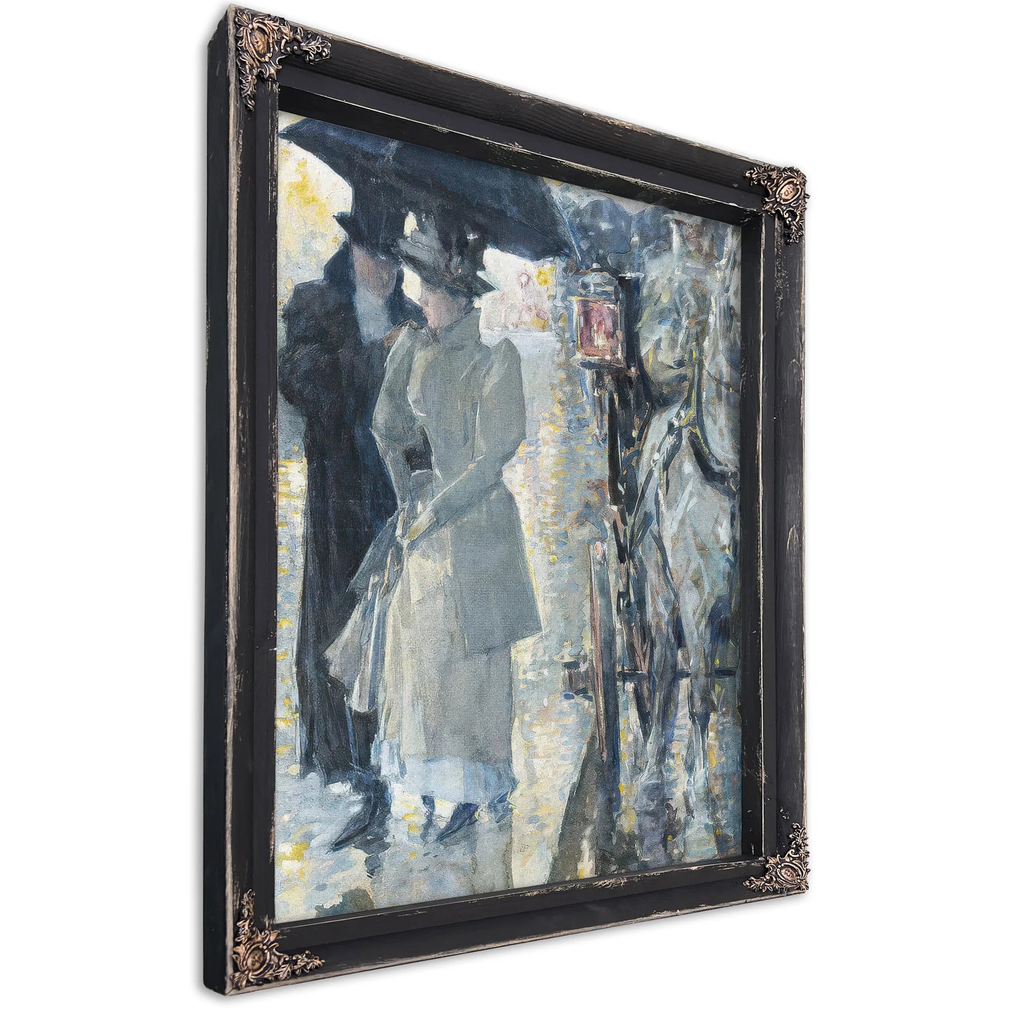 Rainy Day, New York By Childe Hassam Fine Art Print