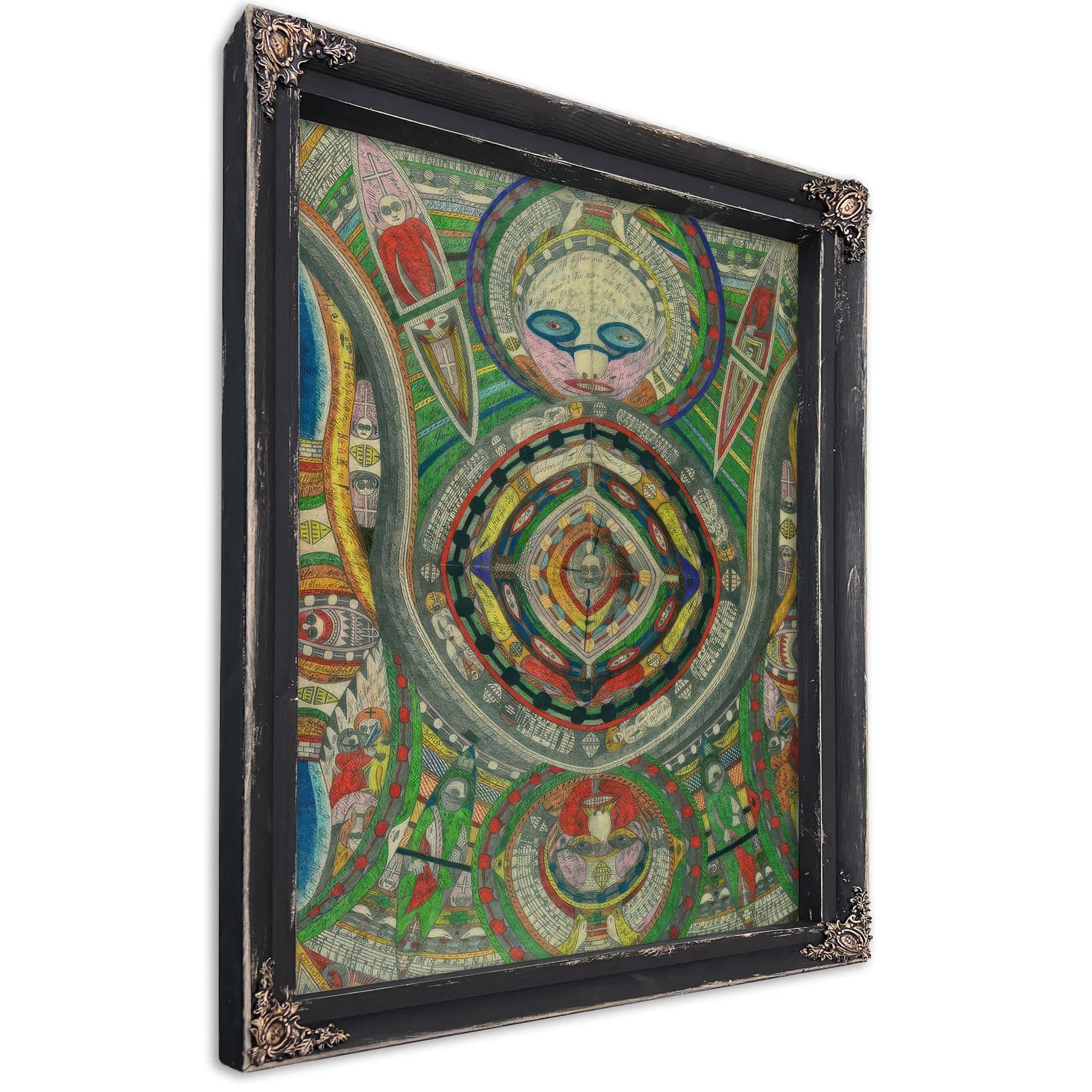 Giant City Band Wald Hall 1911 By Adolf Wolfli Fine Art Print