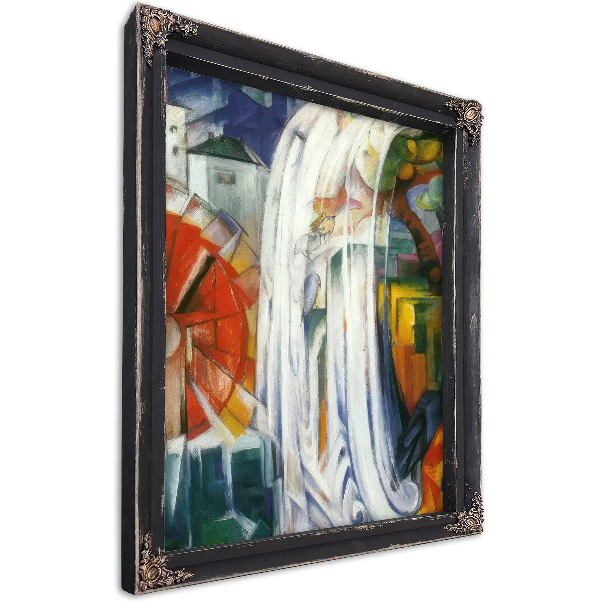 The Bewitched Mill By Franz Marc Fine Art Print