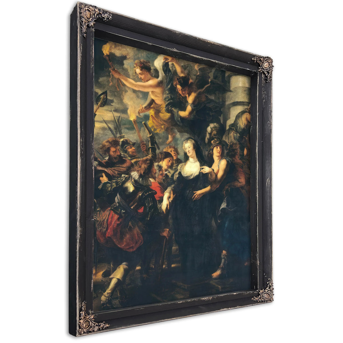 The Medici Cycle Marie De Medici (1573 1642) Escaping From Blois 21St 22Nd February 1619 By Peter Paul Rubens Fine Art Print