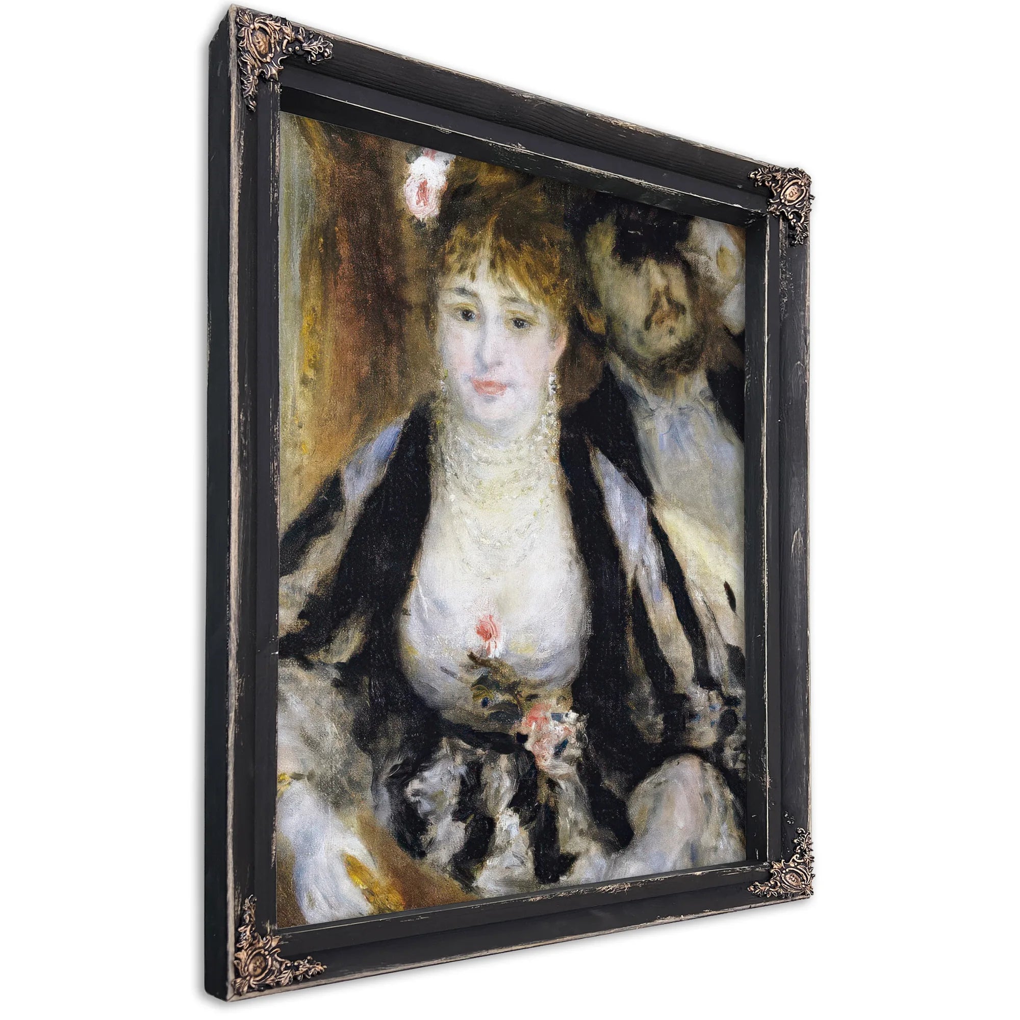 The Theatre Box (La Loge) By Pierre Auguste Renoir Fine Art Print