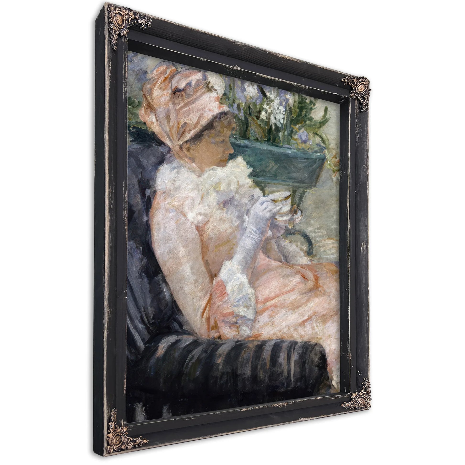 The Cup Of Tea By Mary Cassatt Fine Art Print