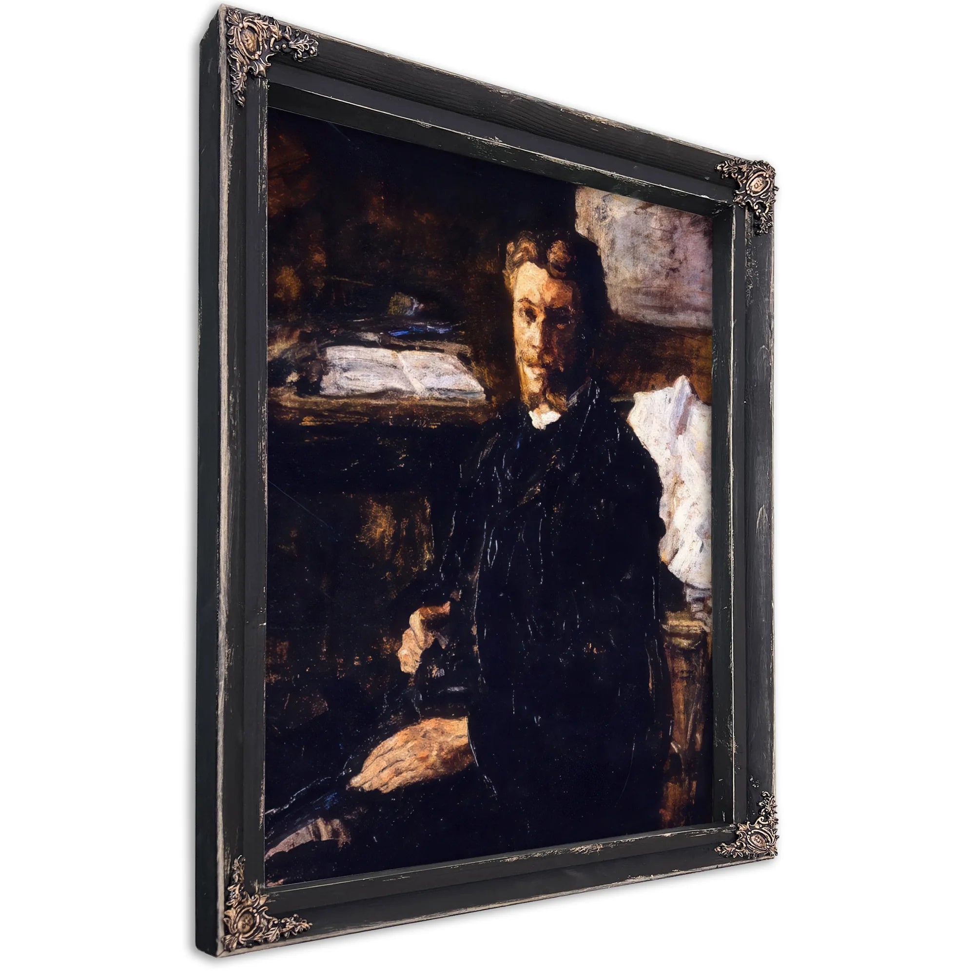 Portrait Of Willy Finch By James Ensor Fine Art Print