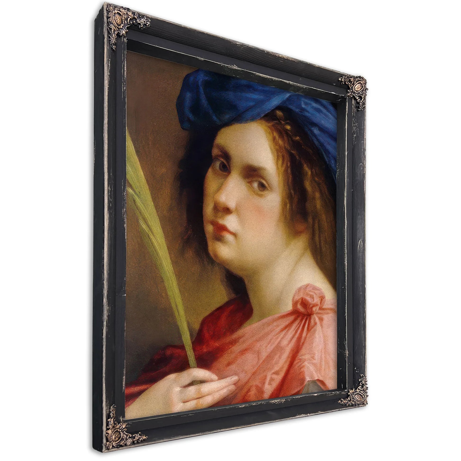 Self Portrait As A Female Martyr 1615 By Artemisia Gentileschi Fine Art Print