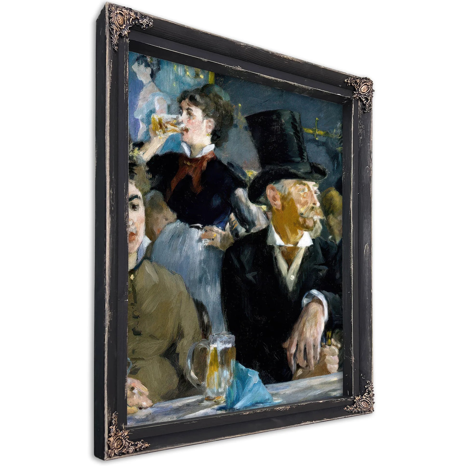 The Cafe Concert 1878 Oil On Canvas 4730X5810Mm The Walters Art Museum By Edouard Manet Fine Art Print