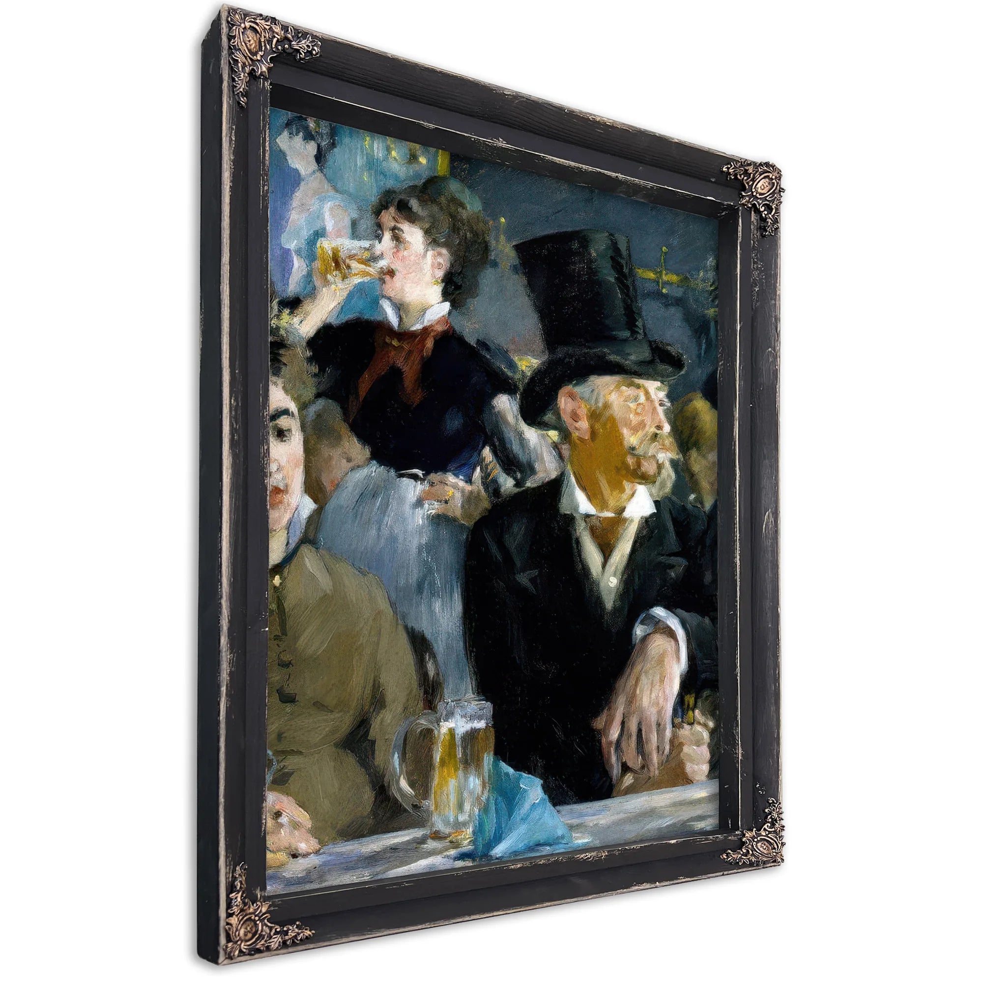 The Cafe Concert 1878 Oil On Canvas 4730X5810Mm The Walters Art Museum By Edouard Manet Fine Art Print