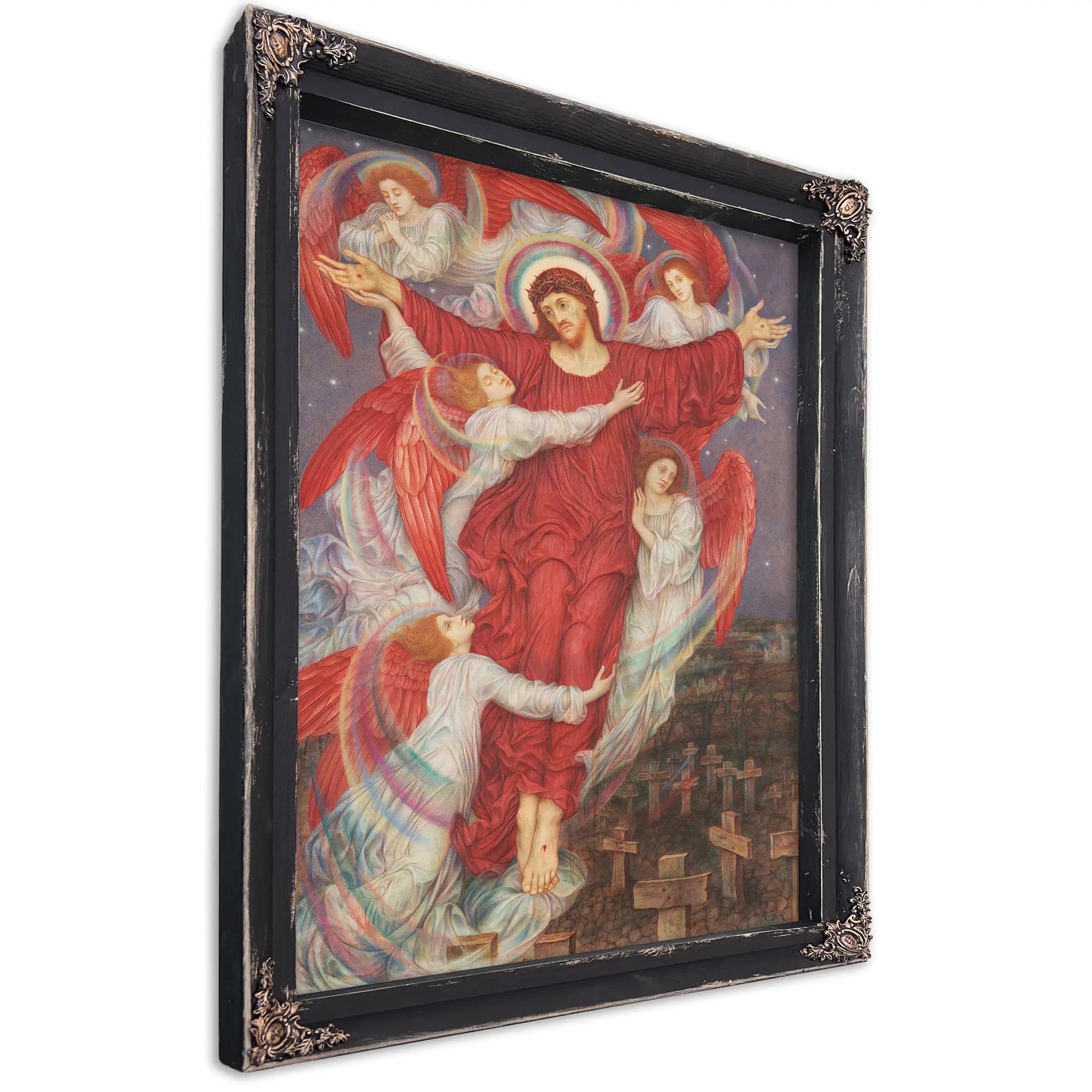 The Red Cross by Evelyn De Morgan